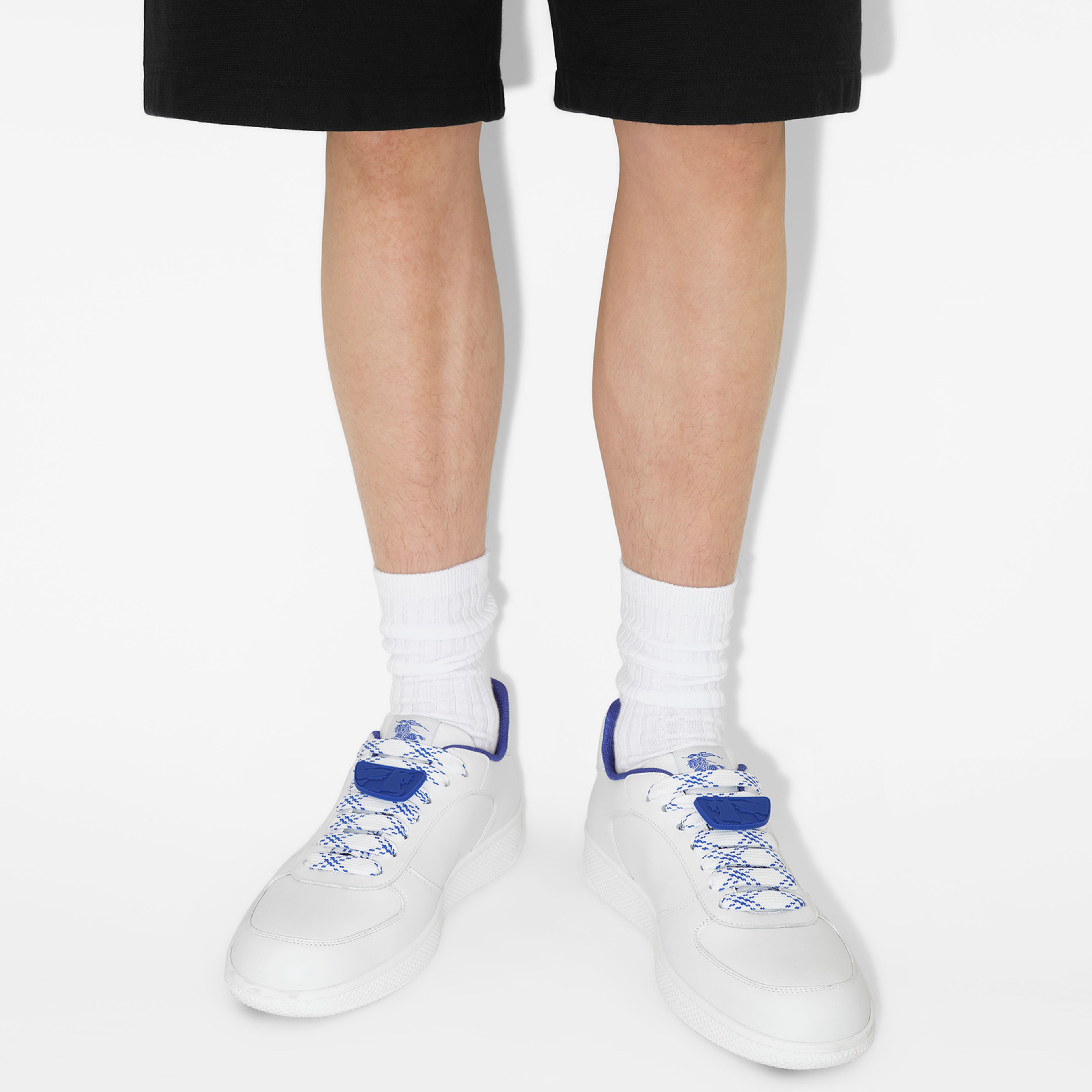 Burberry Leather Terrace Erkek Beyaz Spor Ayakkabı