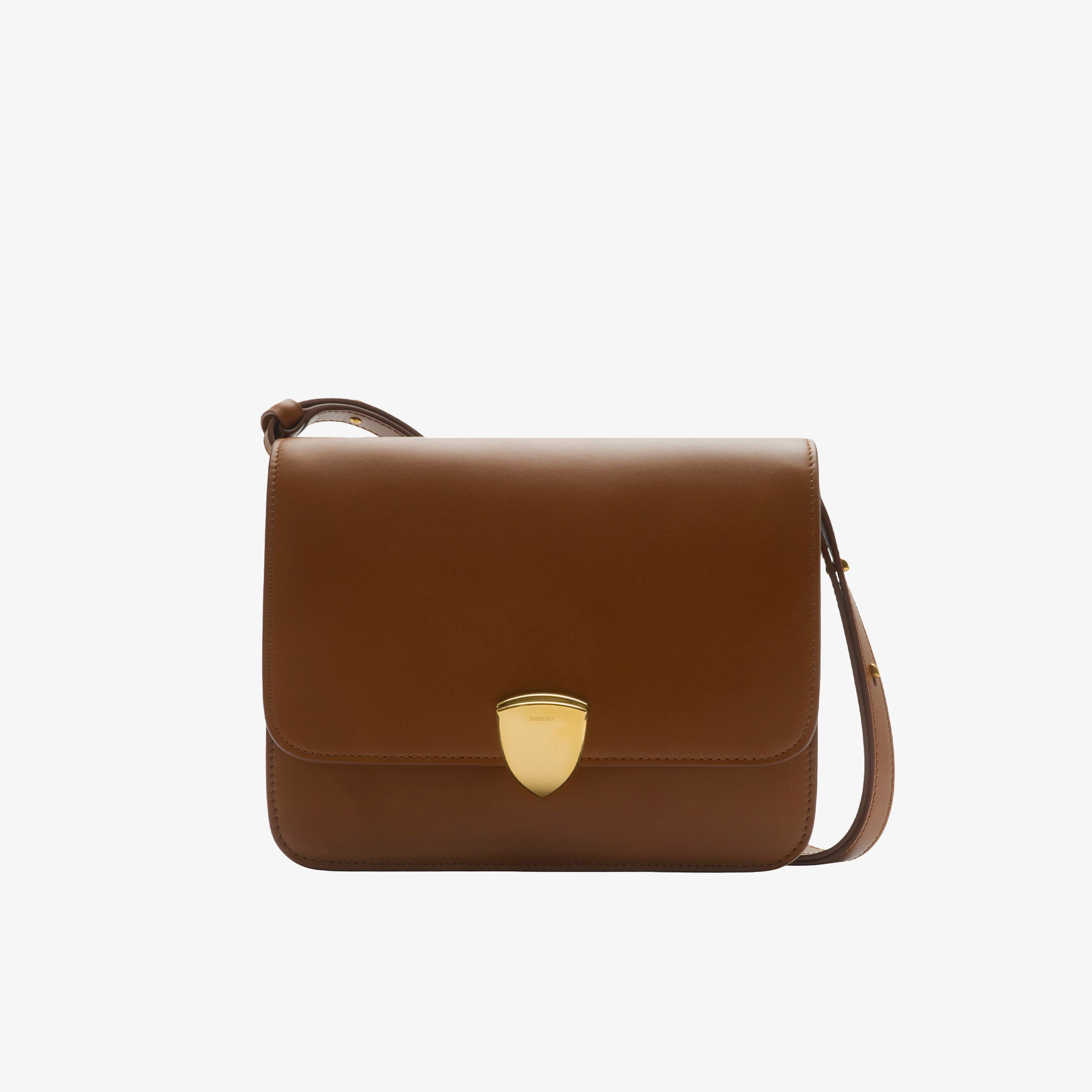 Burberry Shield Case Kadın Kahverengi Çapraz Çanta