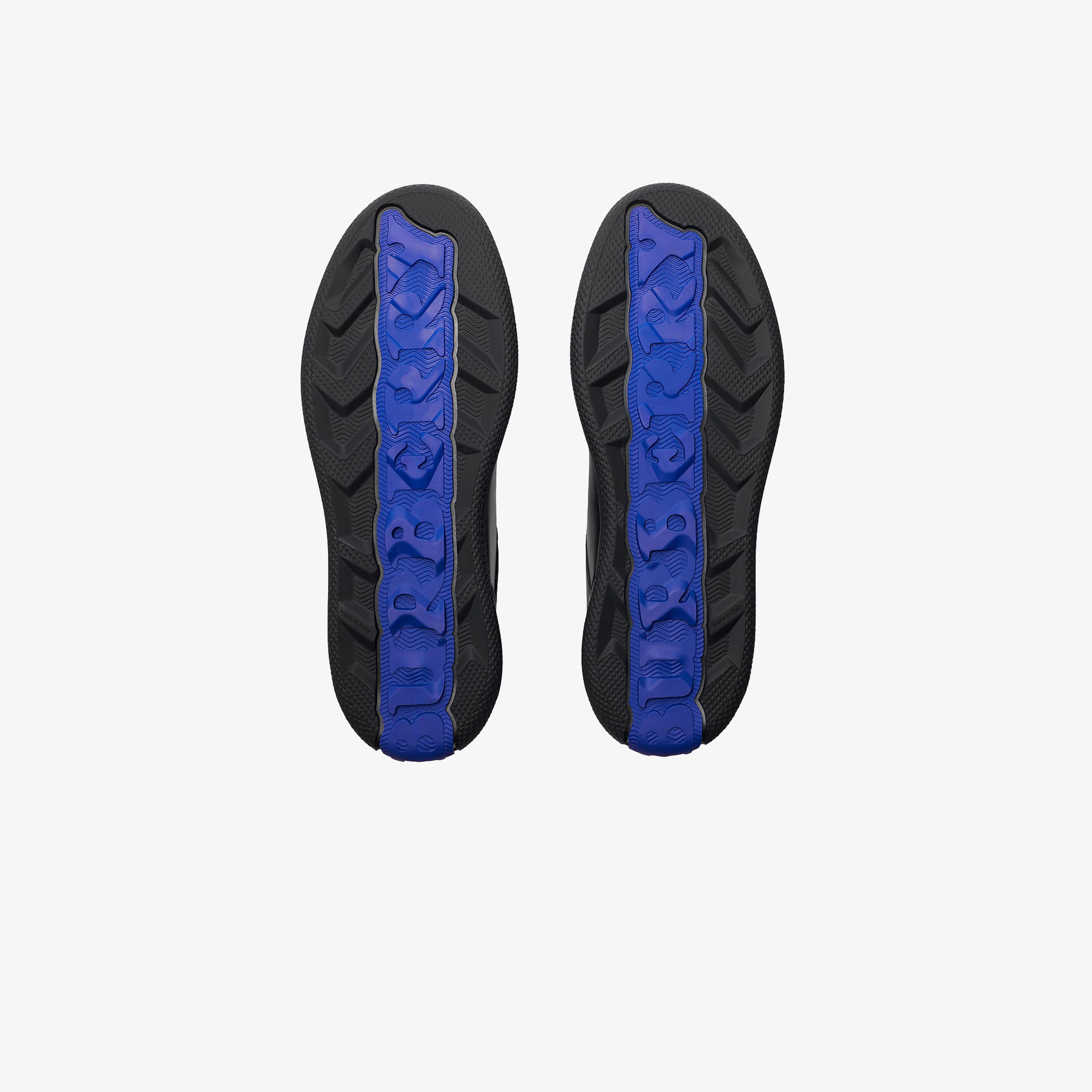 Burberry Leather Terrace Erkek Siyah Spor Ayakkabı