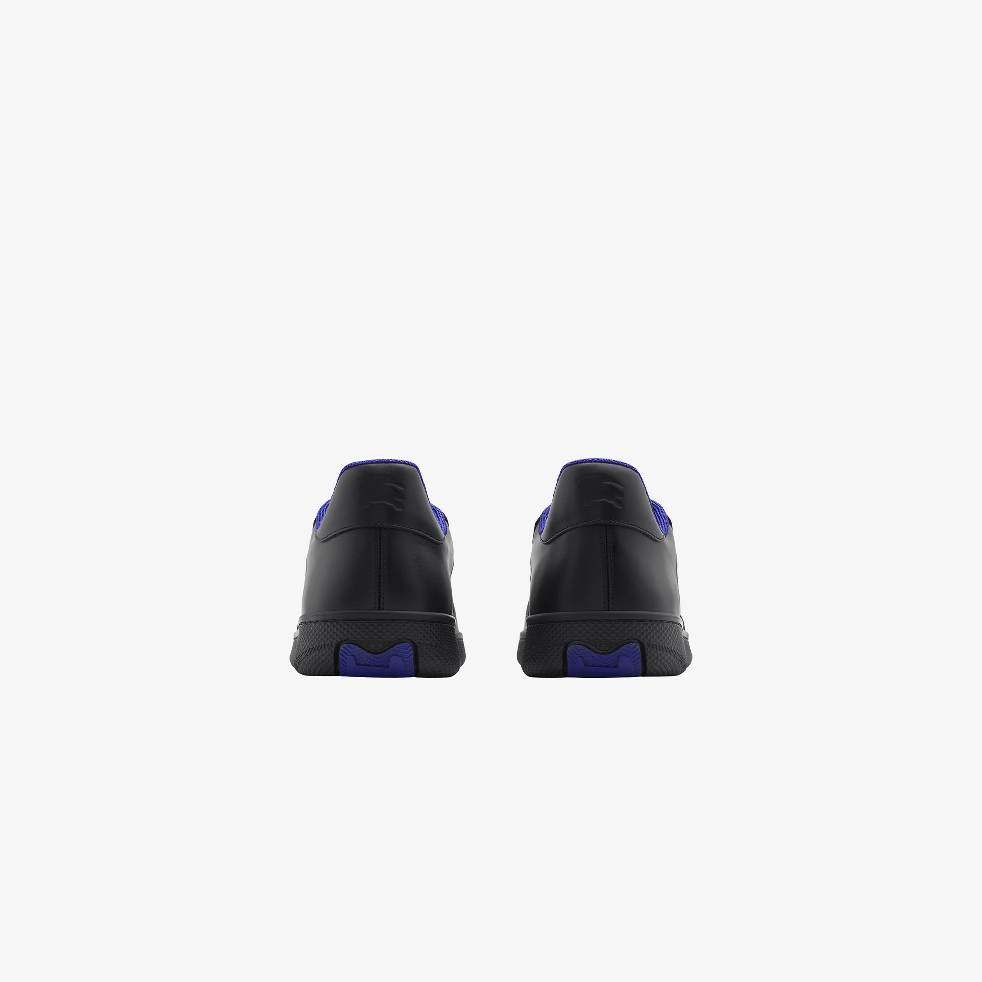 Burberry Leather Terrace Erkek Siyah Spor Ayakkabı