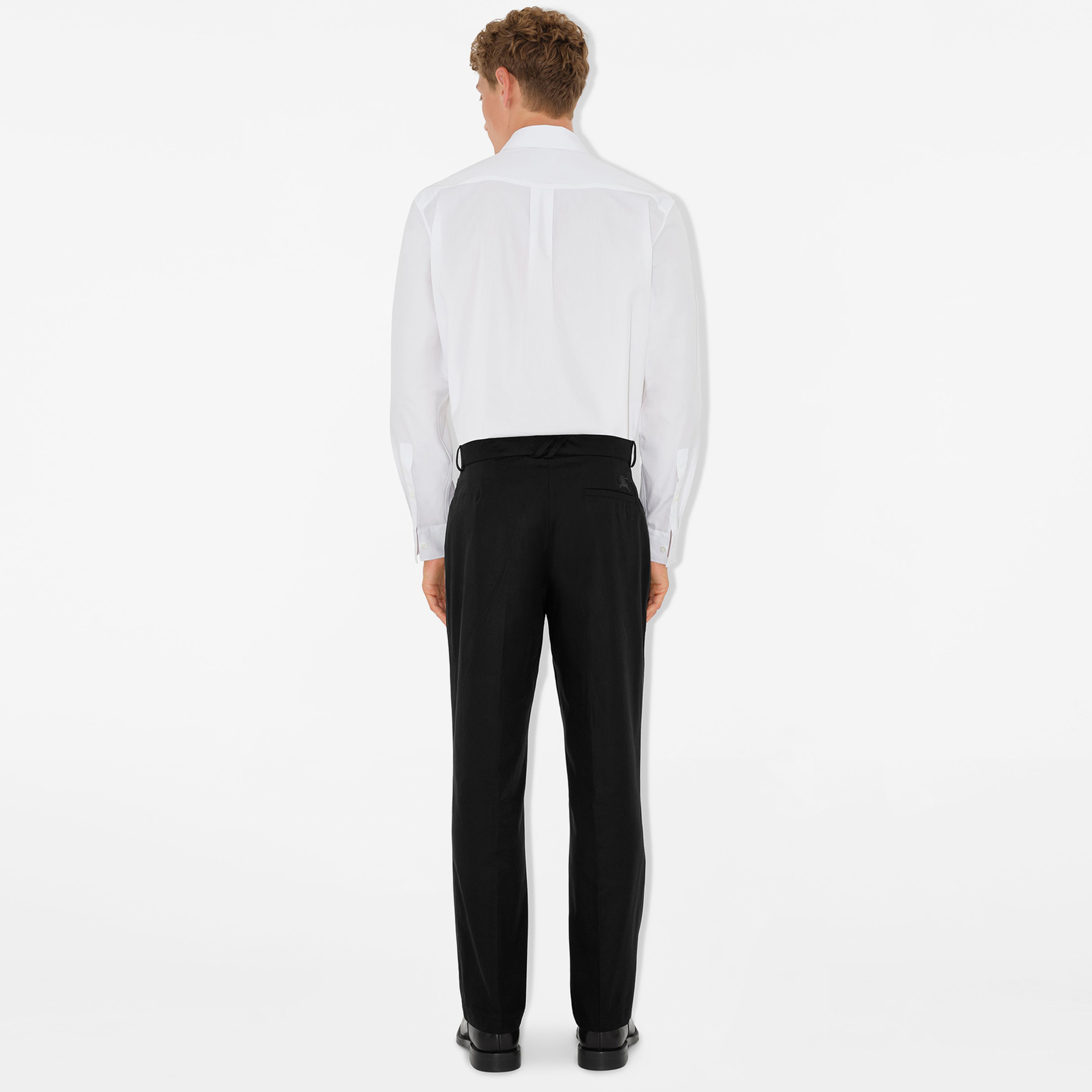 Burberry Pamuk Erkek Siyah Pantolon