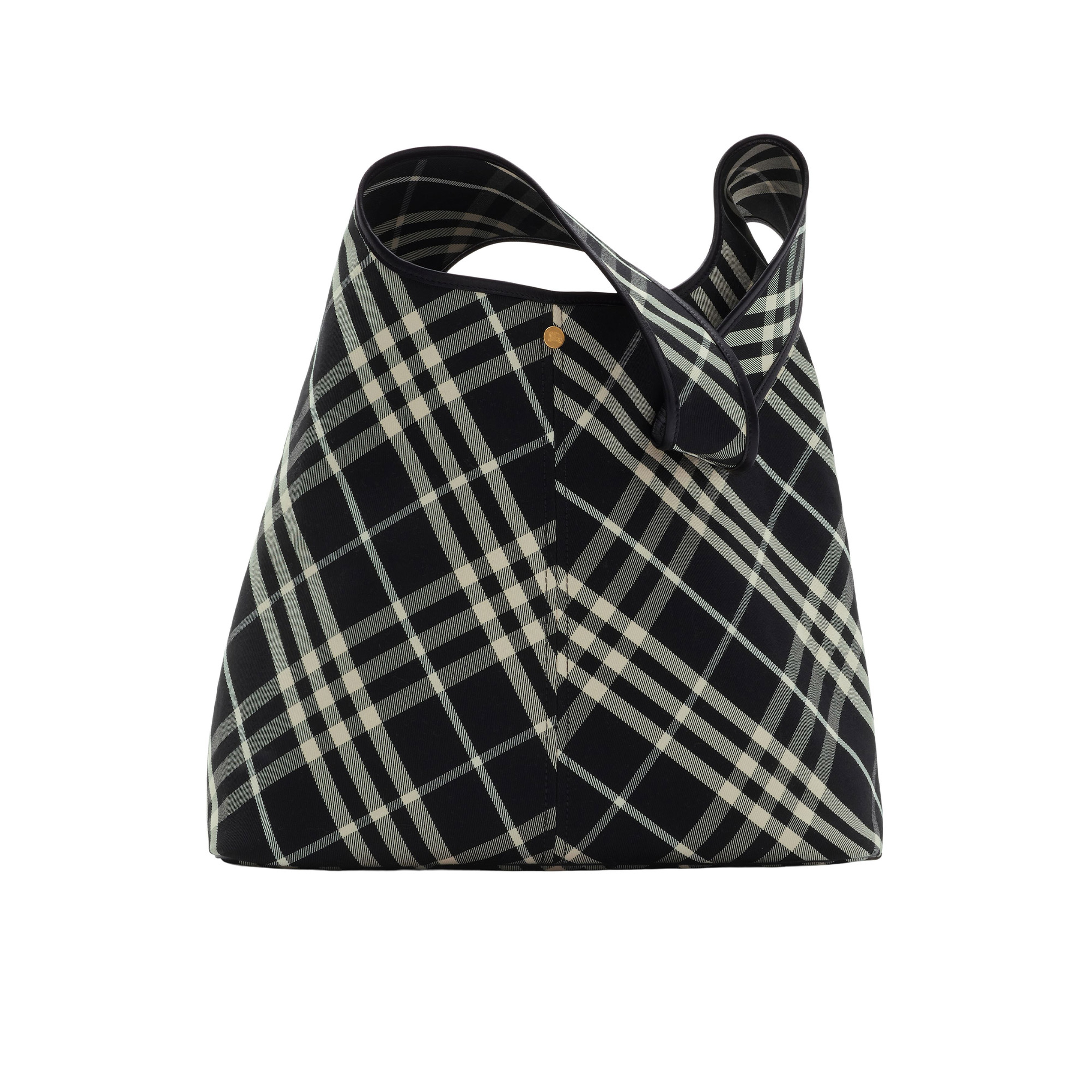 Burberry Large Check Kadın Siyah Omuz Çantası