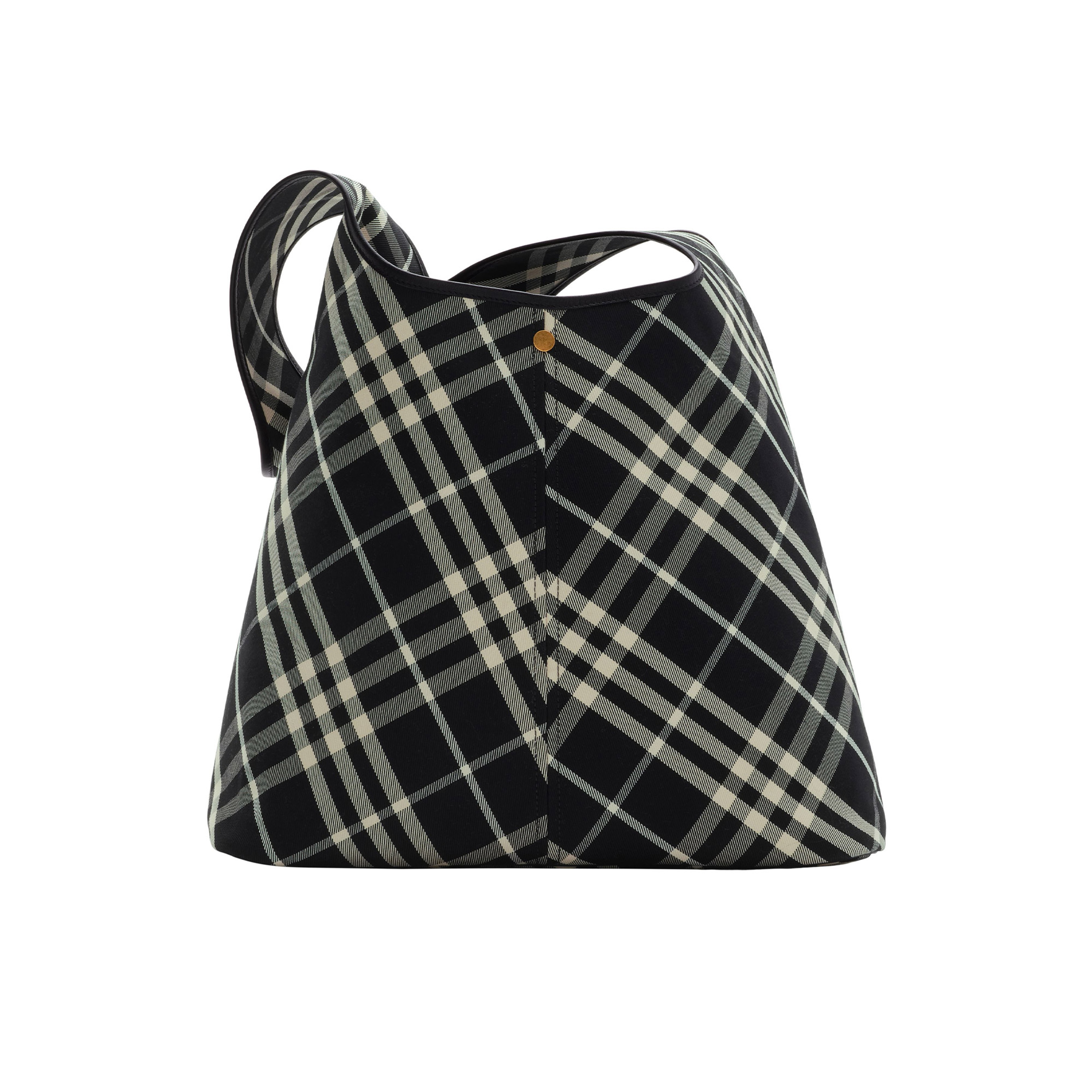 Burberry Large Check Kadın Siyah Omuz Çantası