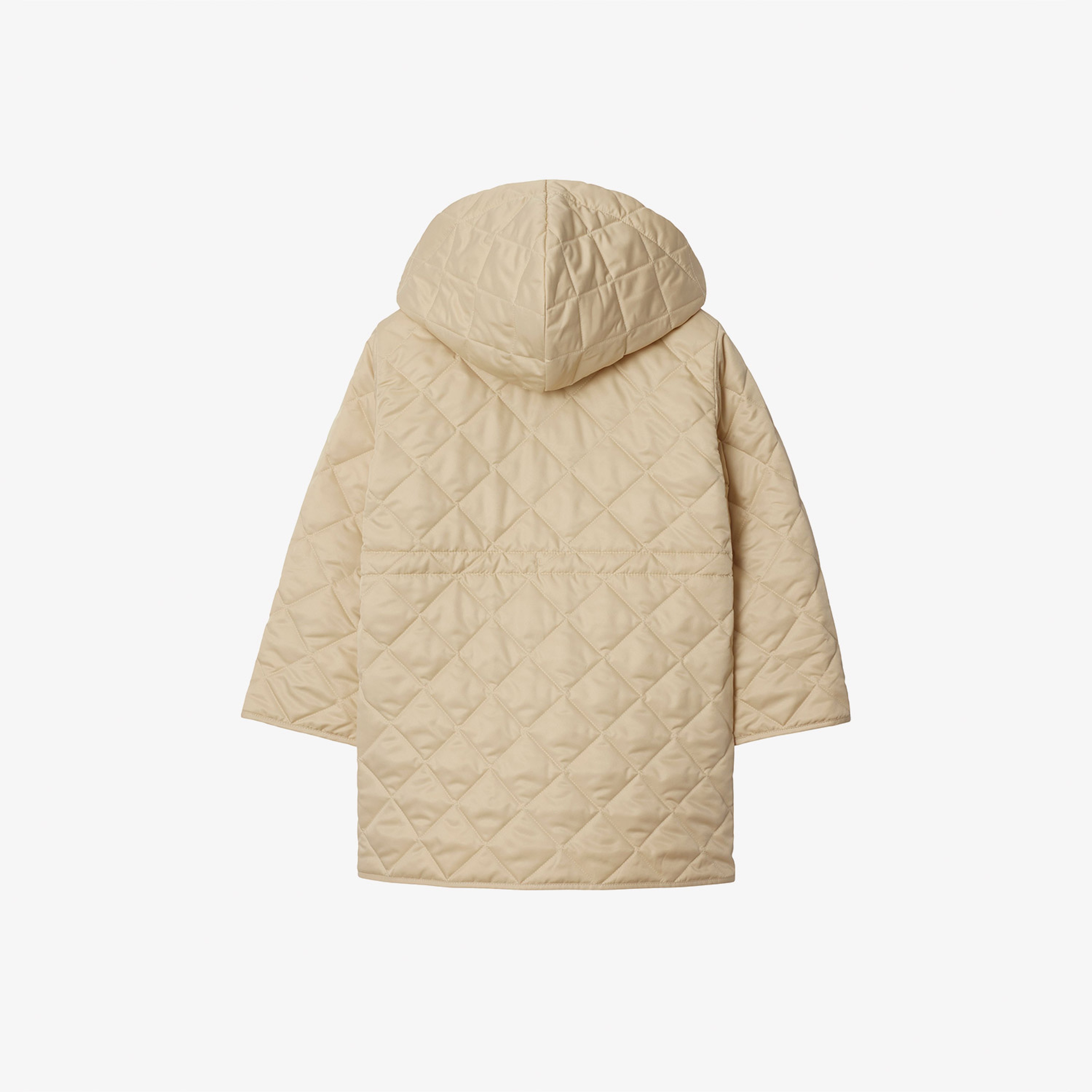 Burberry Quilted Çocuk Bej Ceket