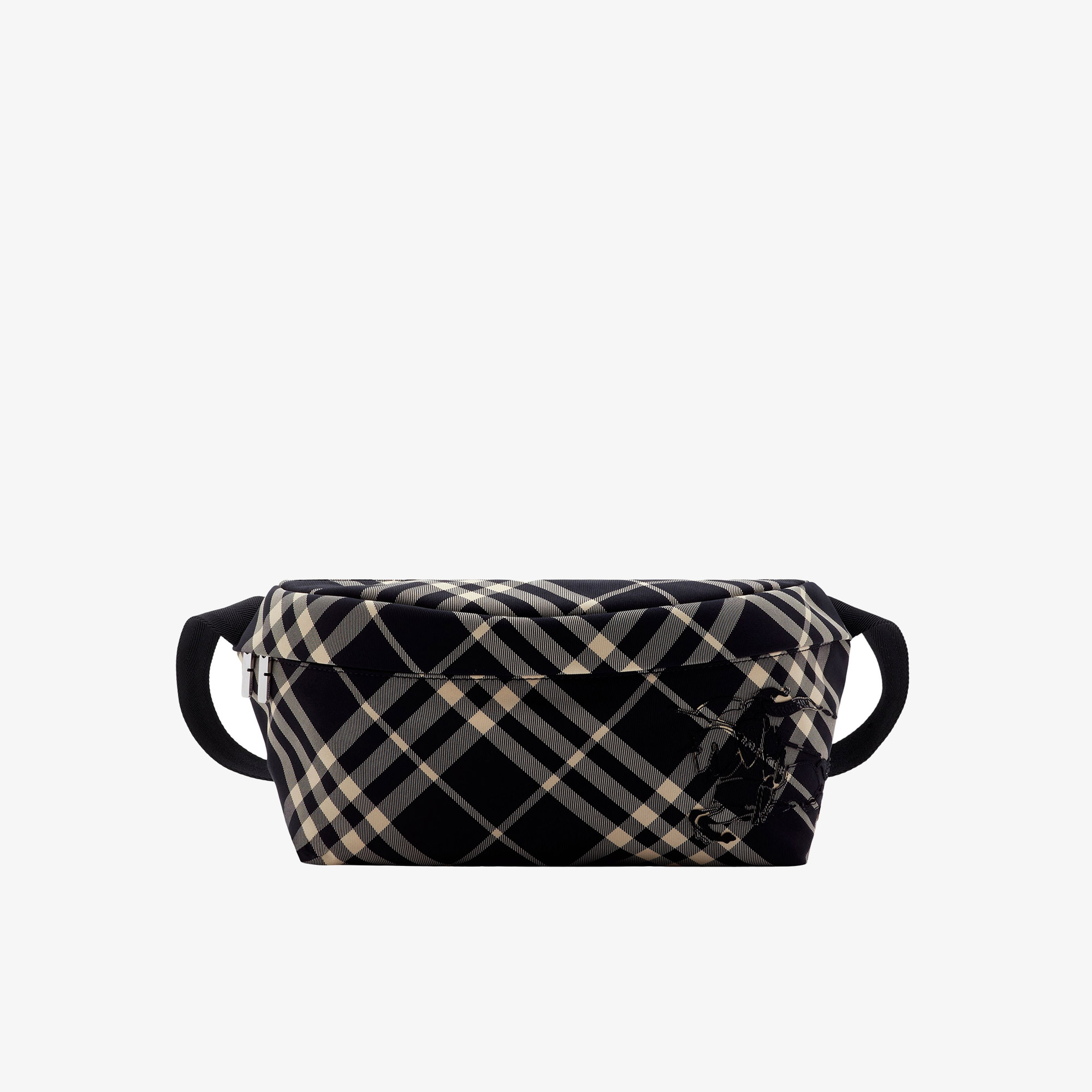 Burberry Check Erkek Siyah Omuz Çantası