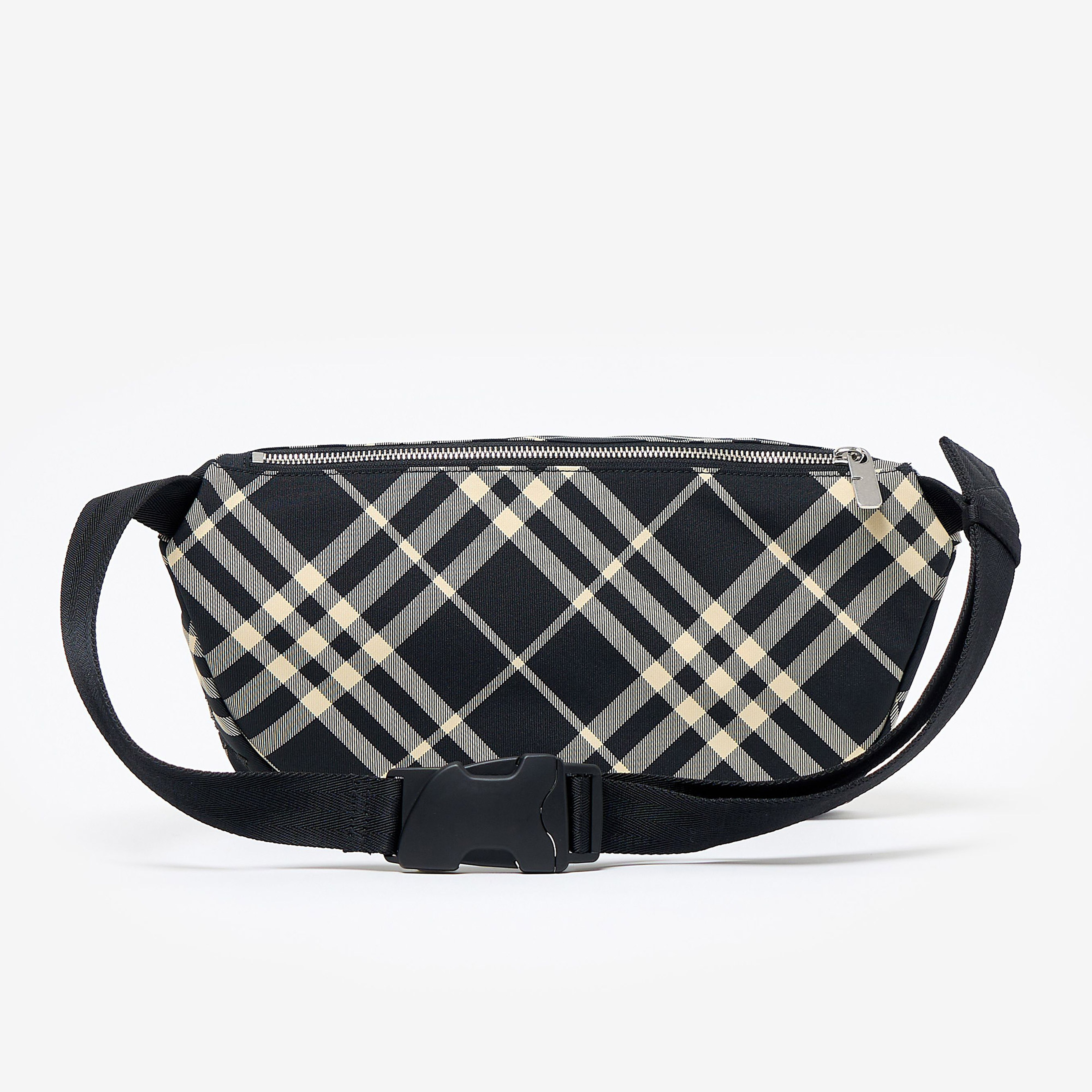 Burberry Check Erkek Siyah Omuz Çantası