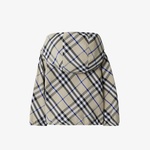 Burberry Reversible Check Pamuk Karışımlı Çocuk Krem Rengi Ceket