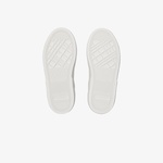 Burberry Check Leather Çocuk Krem Rengi Spor Ayakkabı