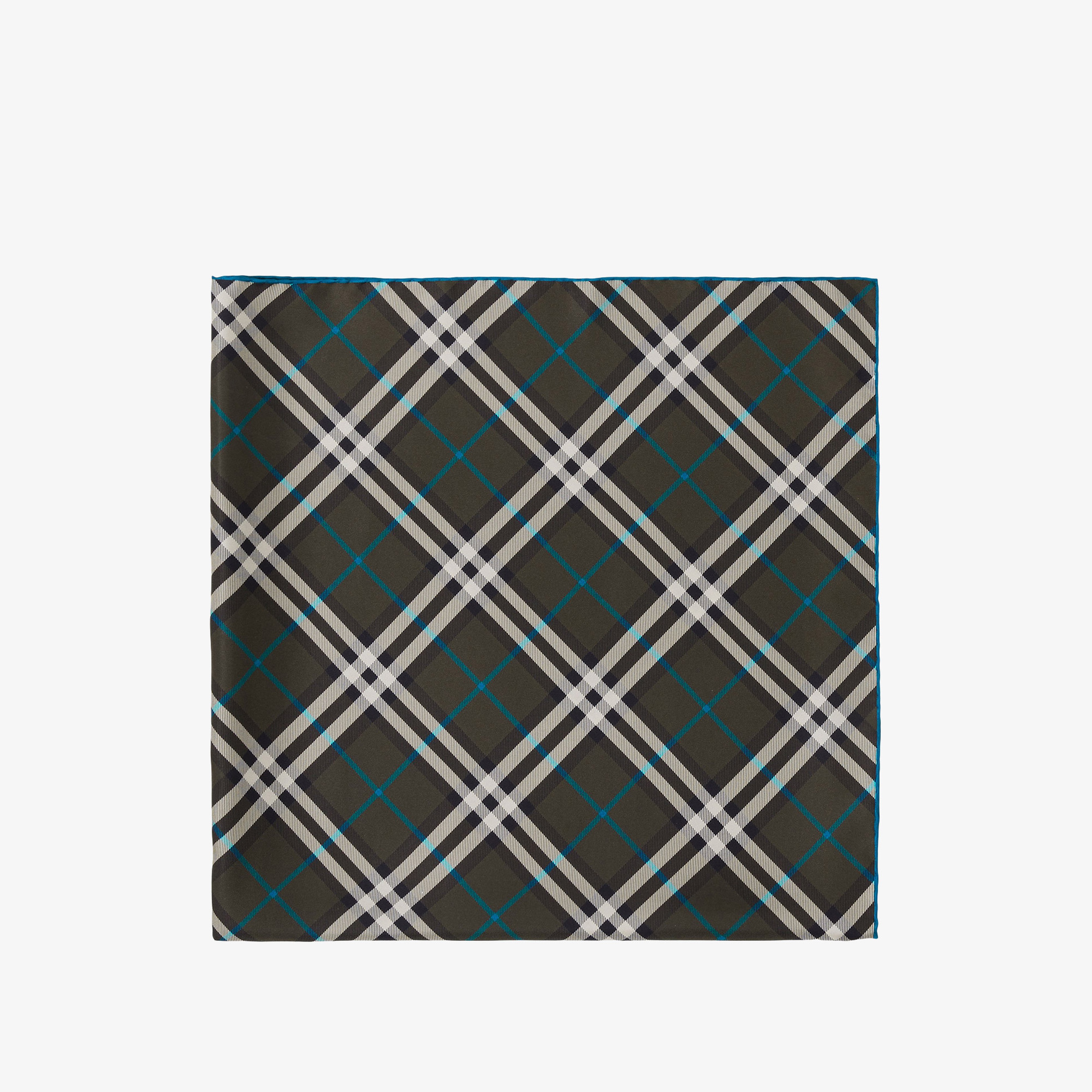 Burberry Check İpek Kadın Haki Atkı