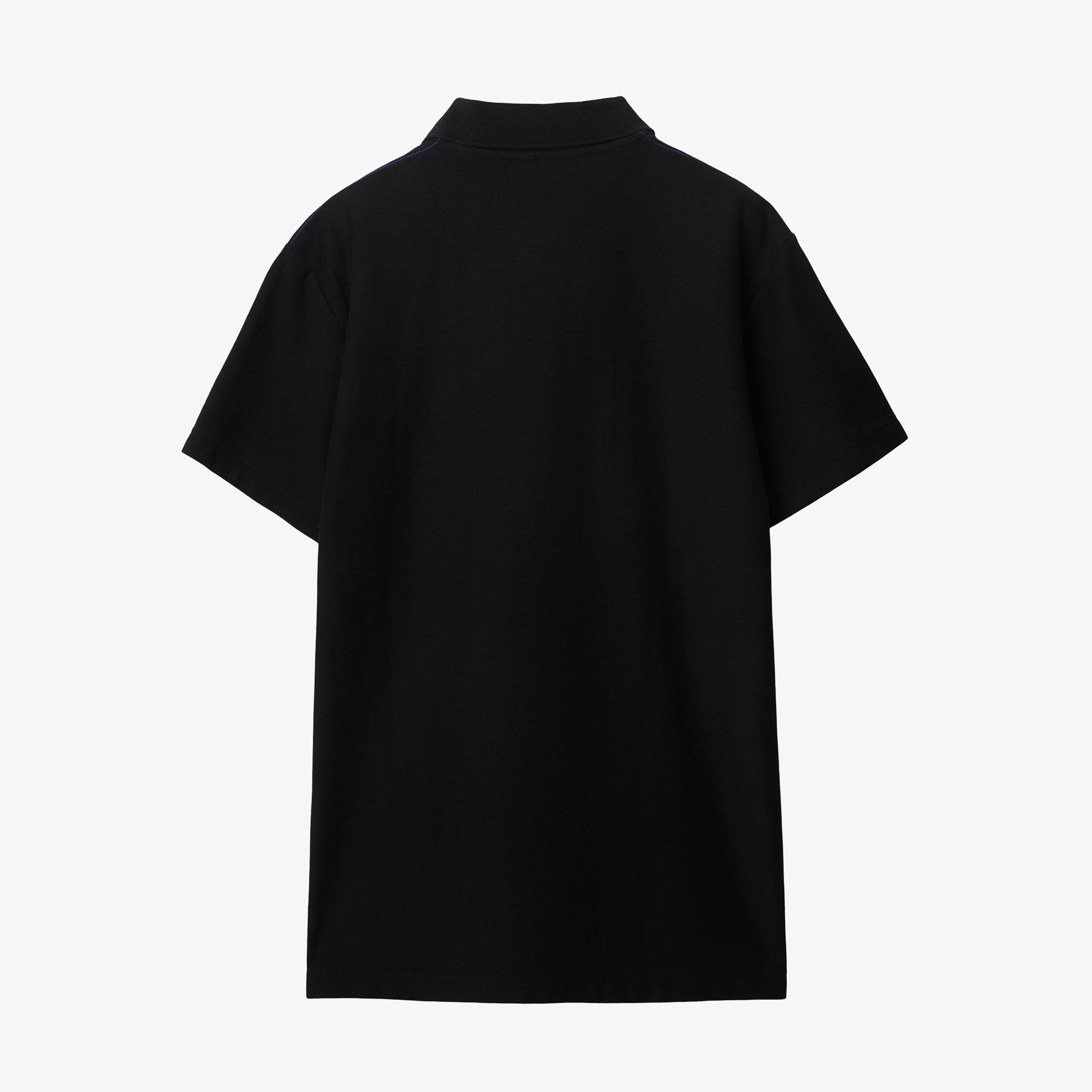 Burberry Pamuklu Erkek Siyah Polo