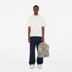 Burberry Shield Erkek Krem Rengi Sırt Çantası