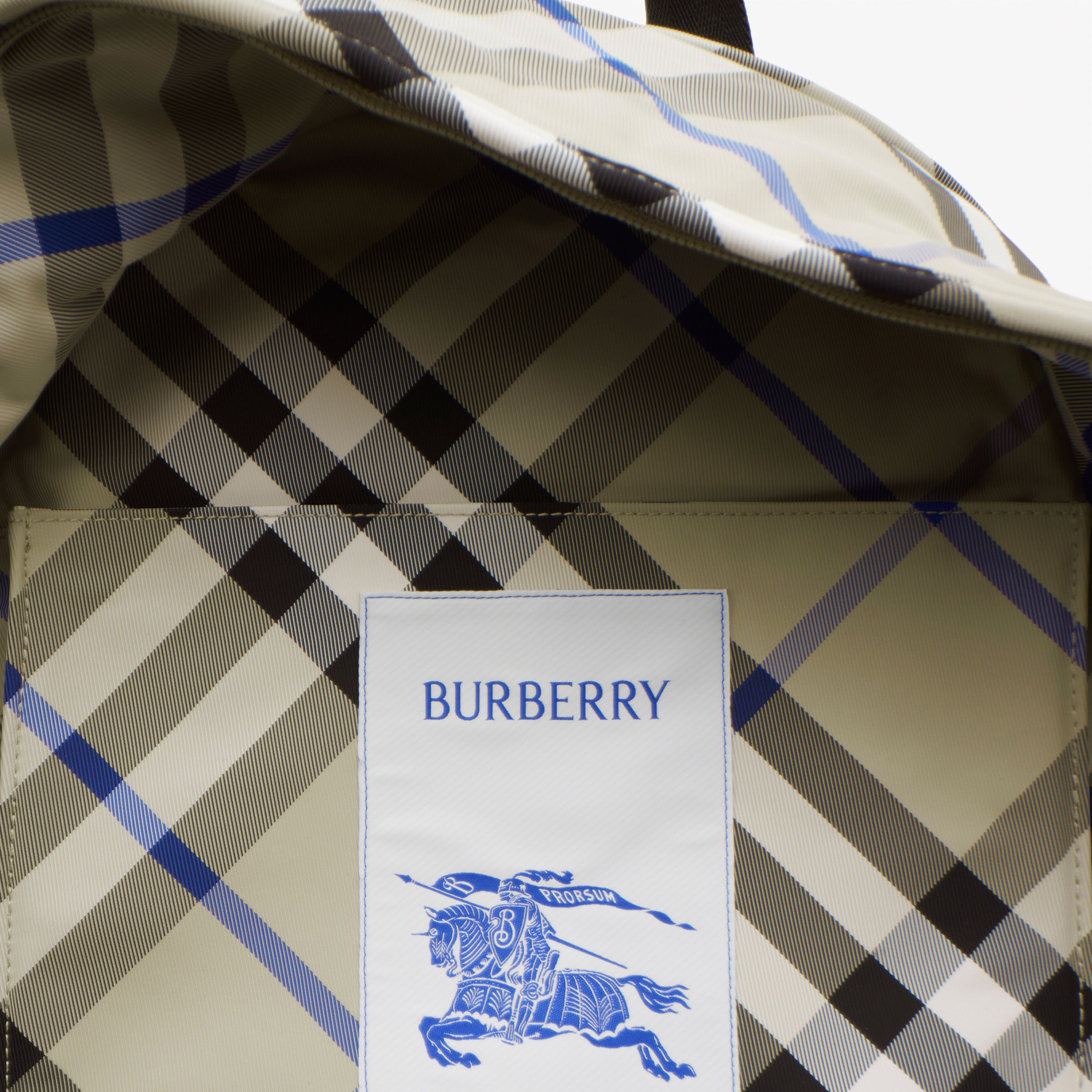 Burberry Shield Erkek Krem Rengi Sırt Çantası