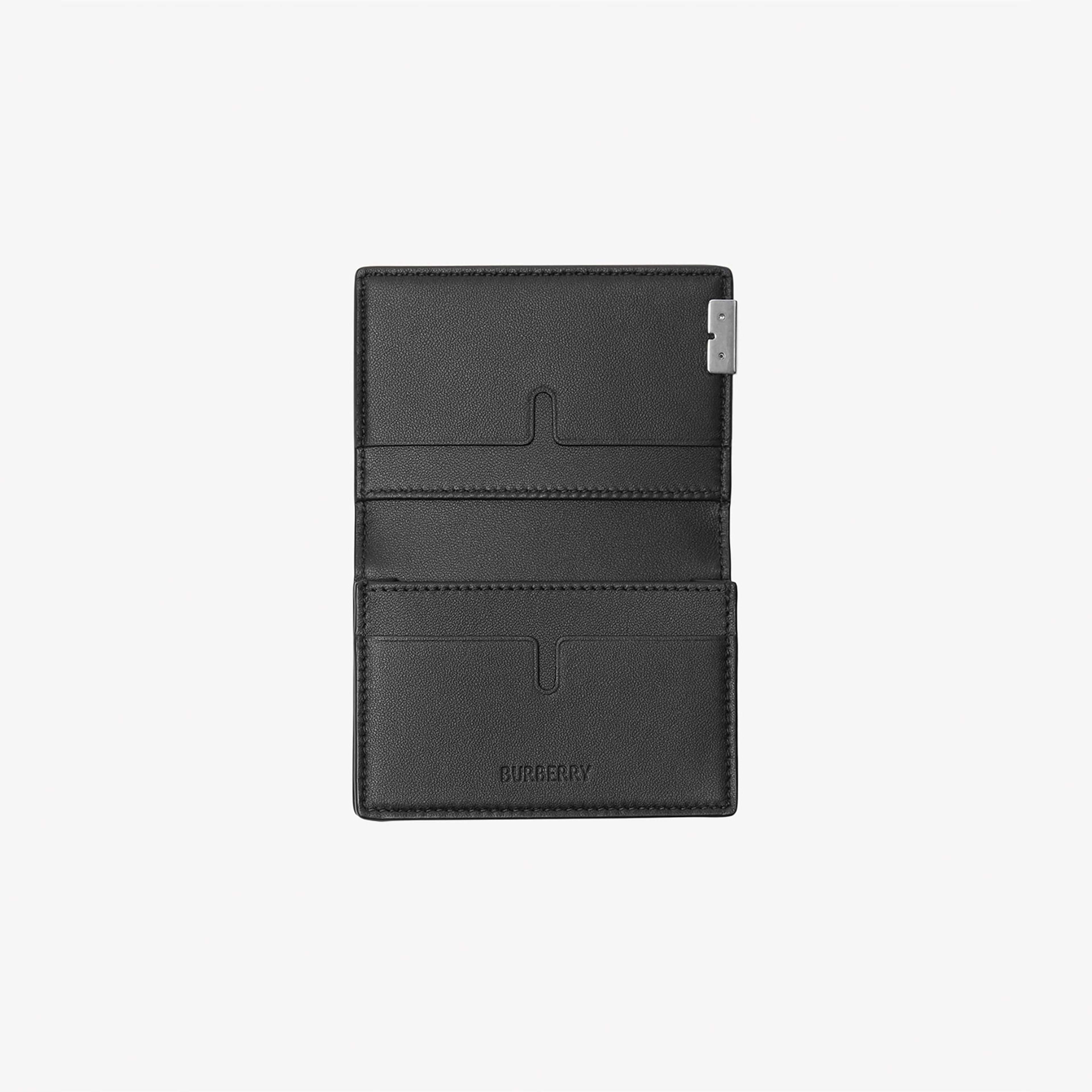 Burberry B Cut Bifold Erkek Siyah Kartlık