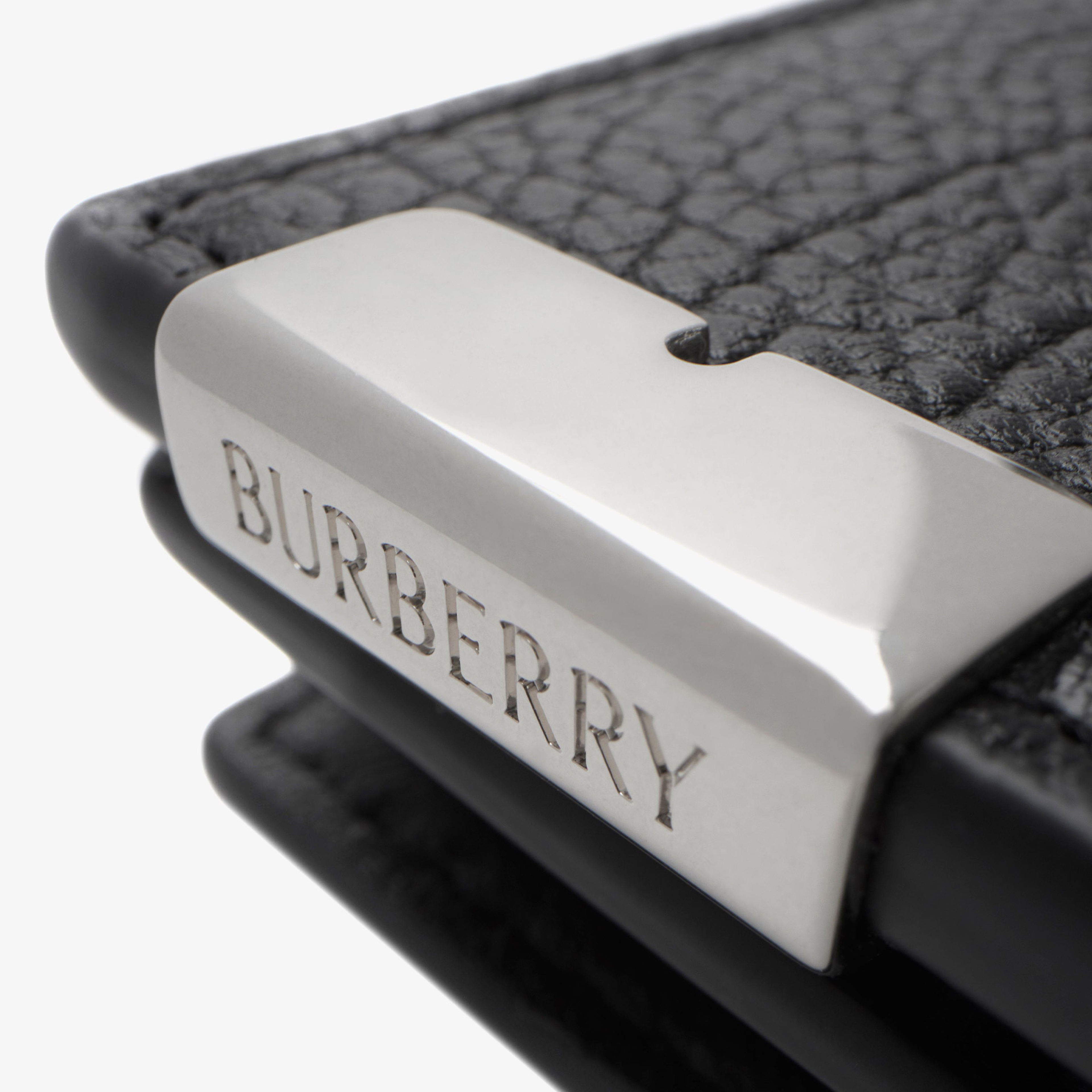 Burberry B Cut Bifold Erkek Siyah Kartlık
