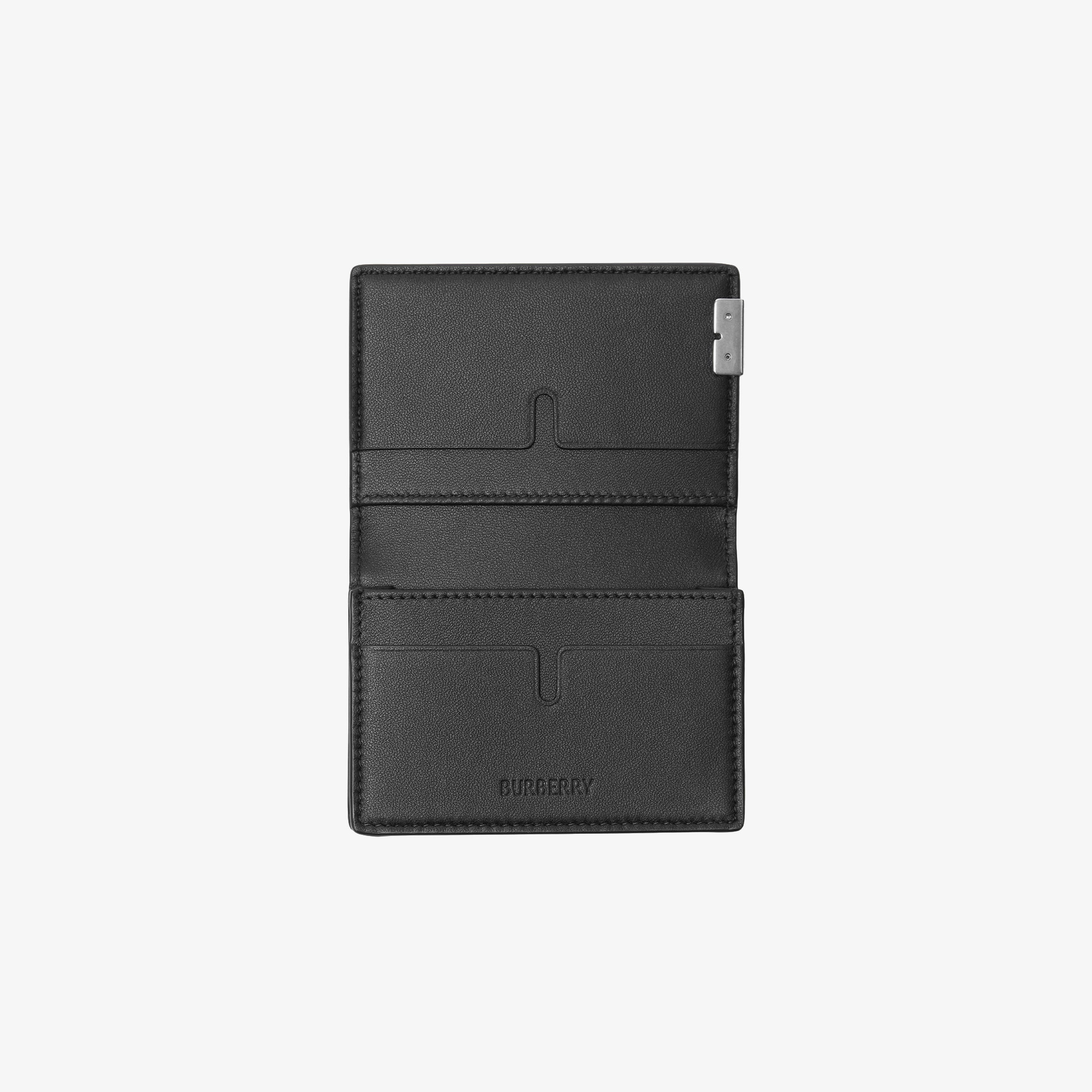 Burberry B Cut Bifold Erkek Siyah Kartlık