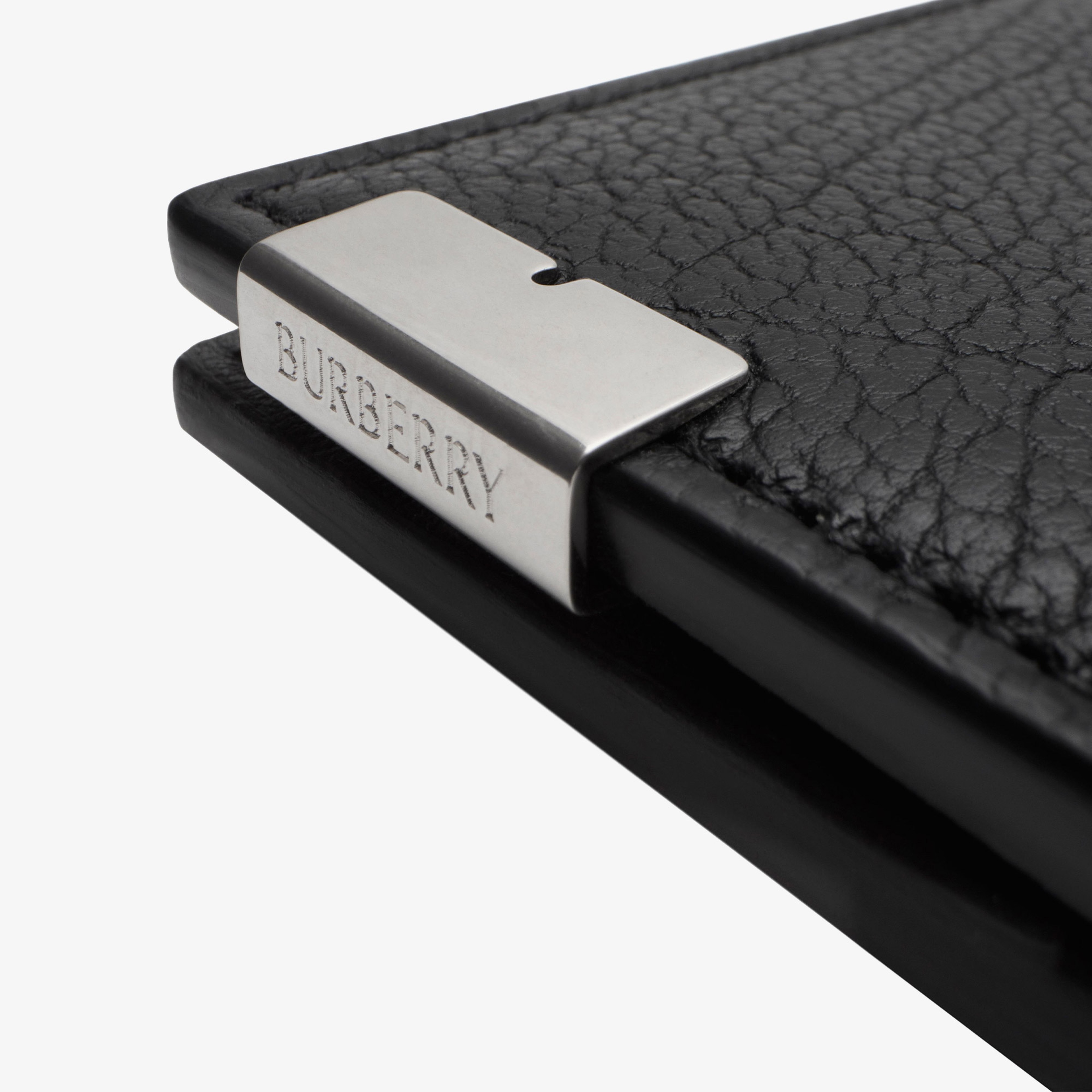 Burberry B Cut Bifold Erkek Siyah Cüzdan