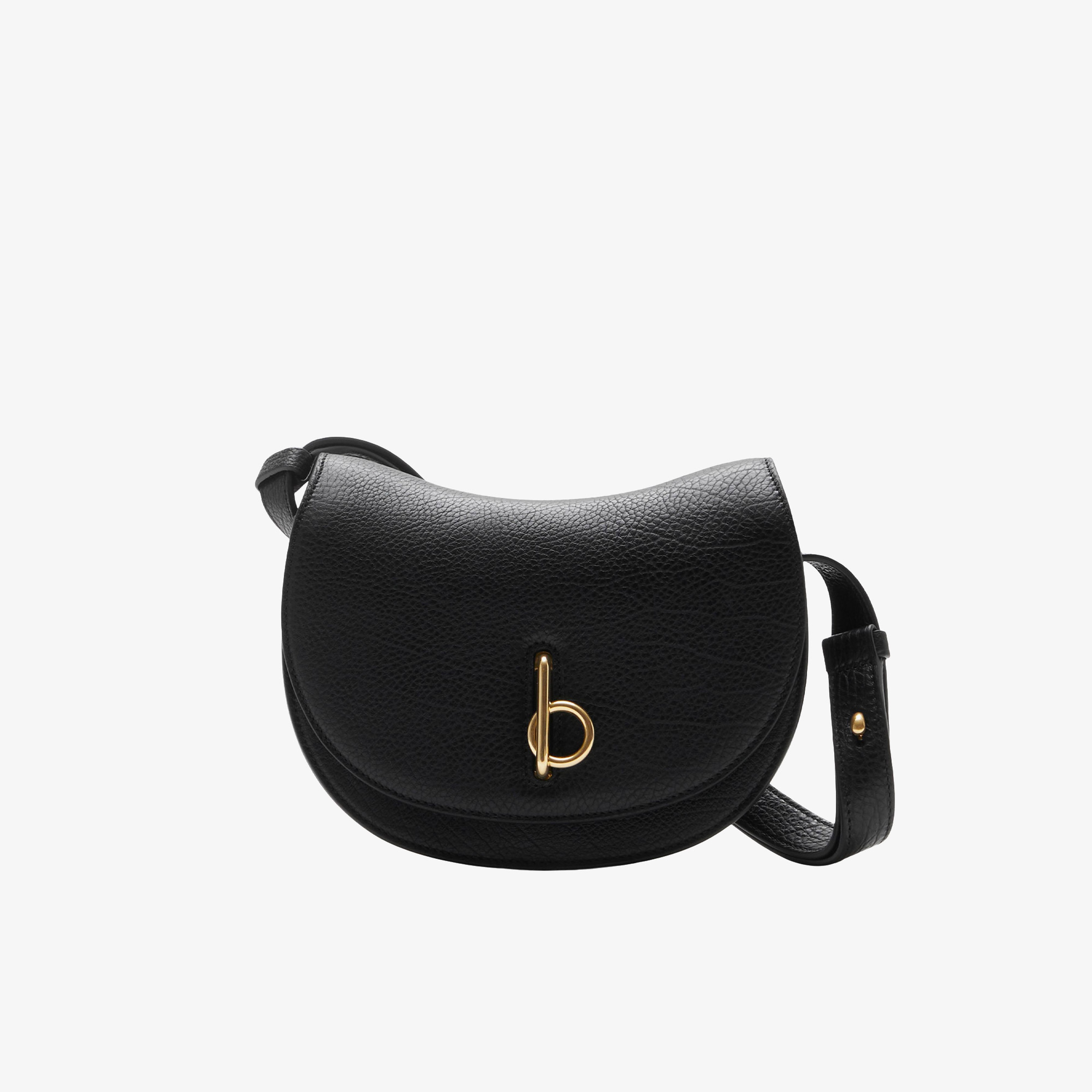 Burberry Mini Rocking Horse Kadın Siyah Omuz Çantası