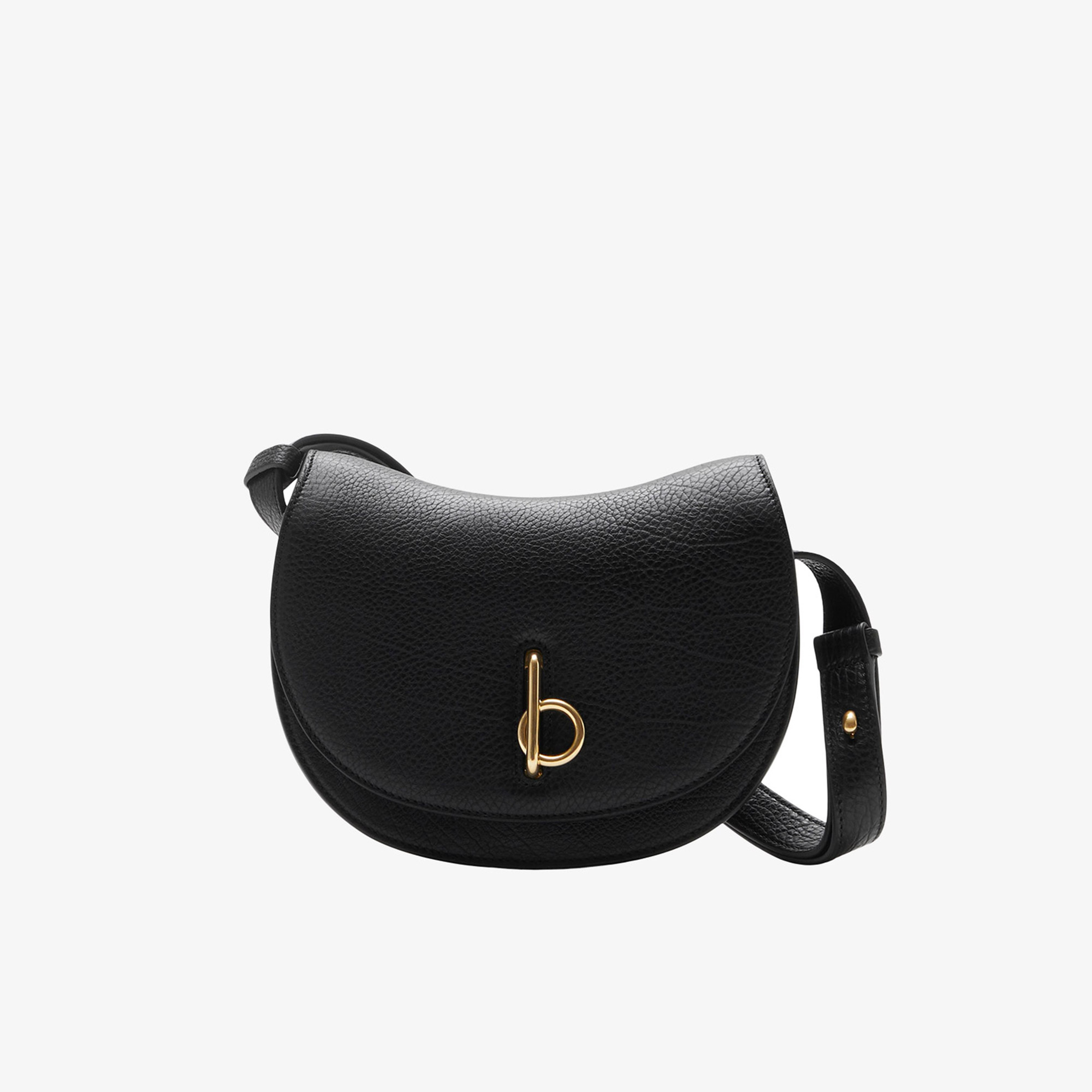 Burberry Mini Rocking Horse Kadın Siyah Omuz Çantası