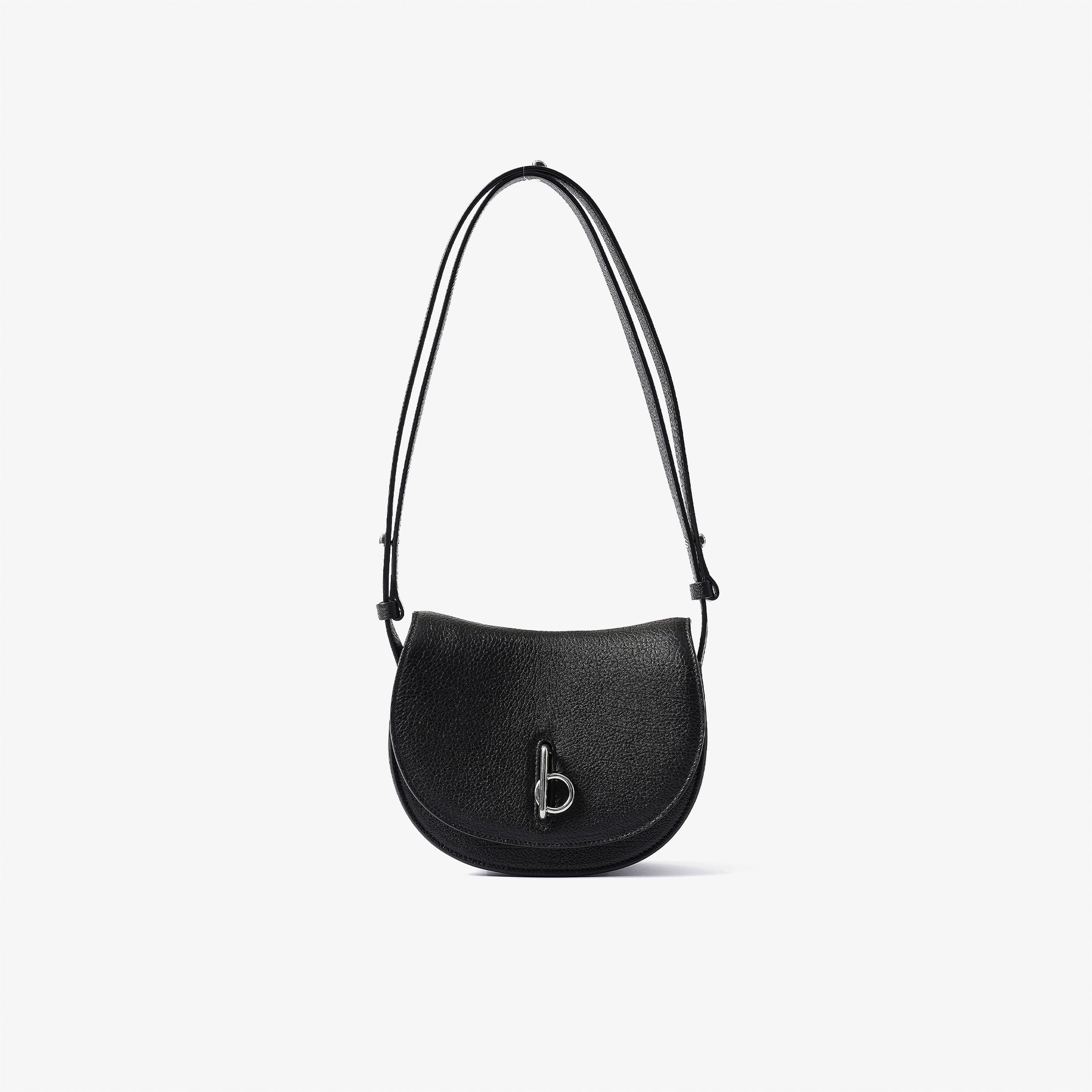 Burberry Mini Rocking Horse Kadın Siyah Omuz Çantası