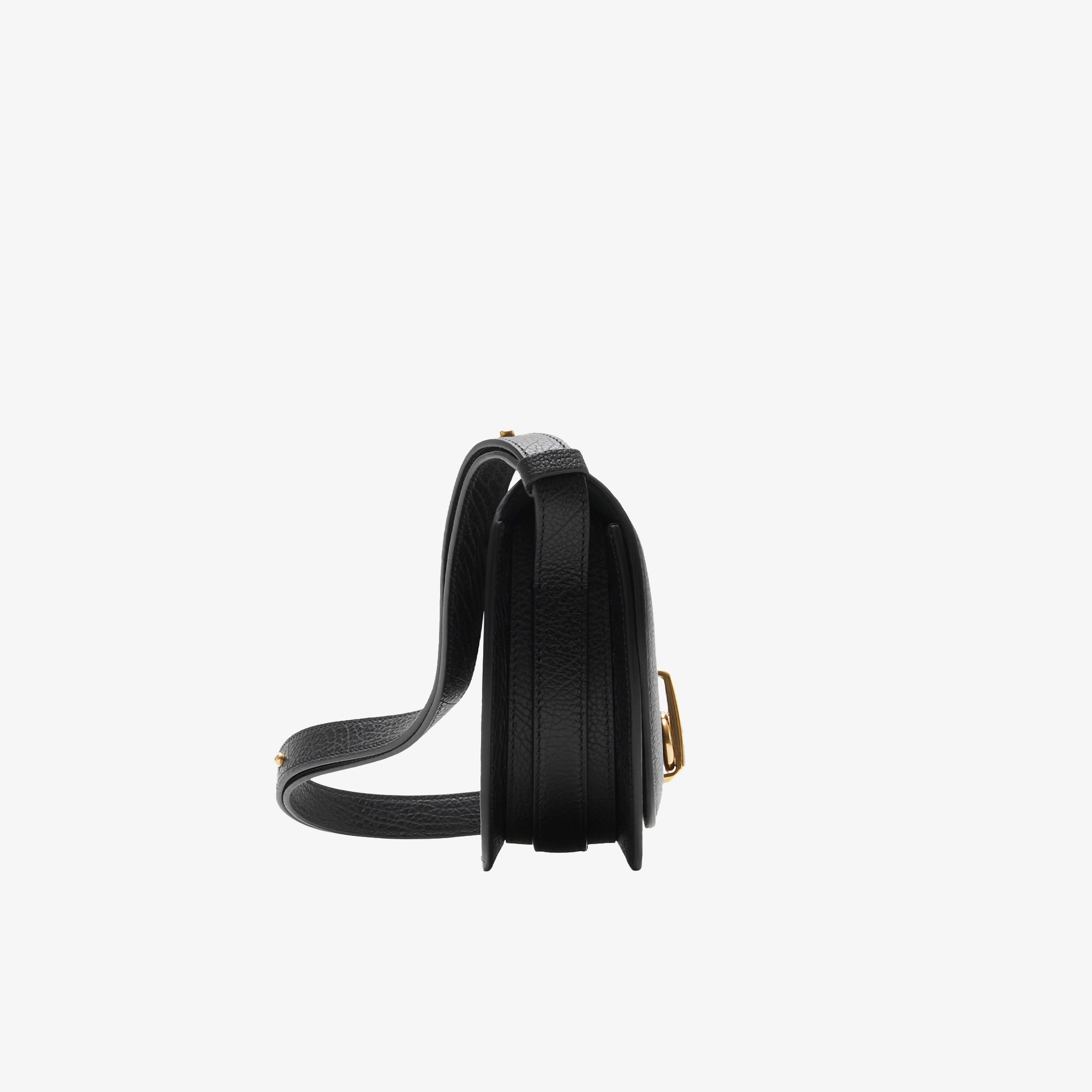 Burberry Mini Rocking Horse Kadın Siyah Omuz Çantası