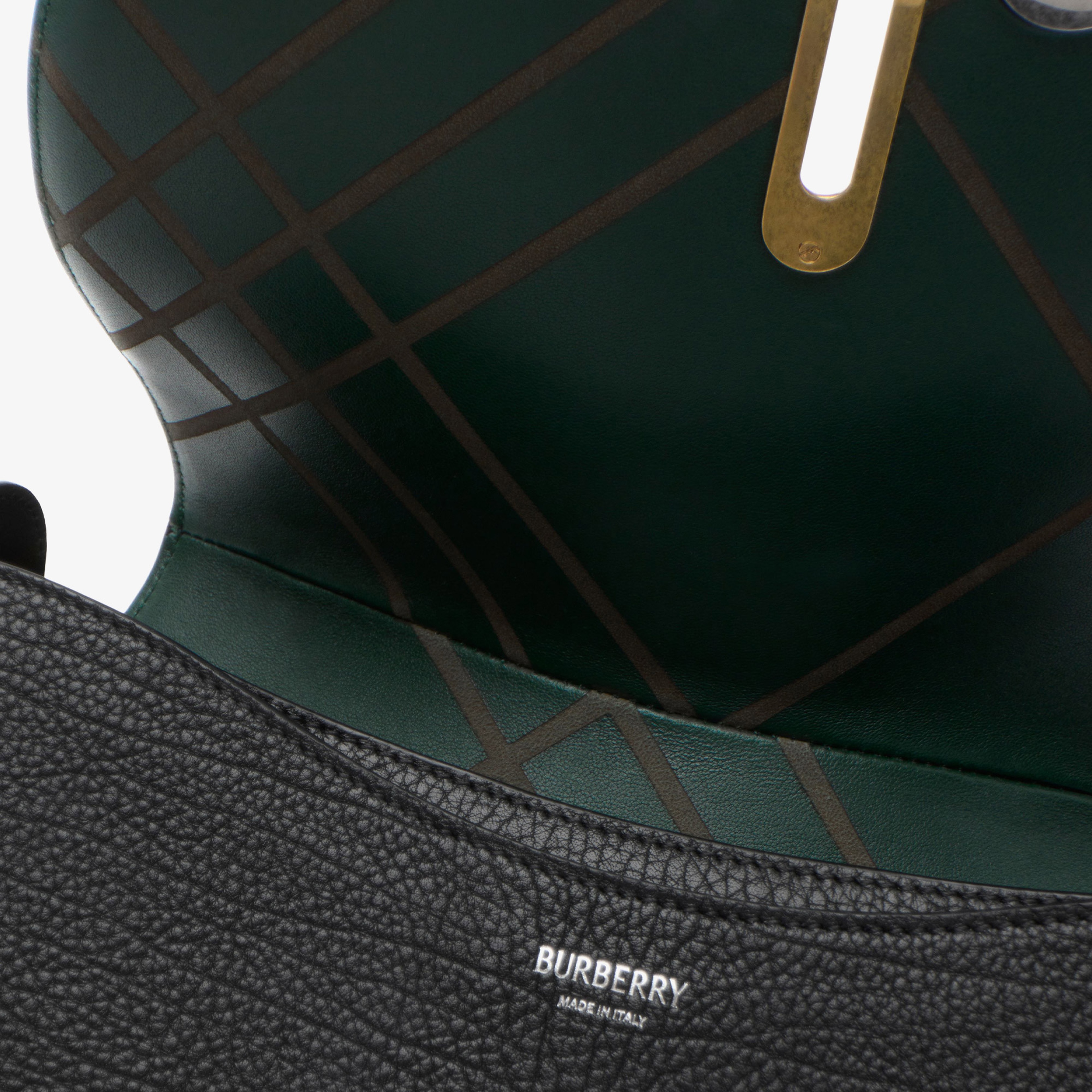 Burberry Medium Rocking Horse Kadın Siyah Omuz Çantası