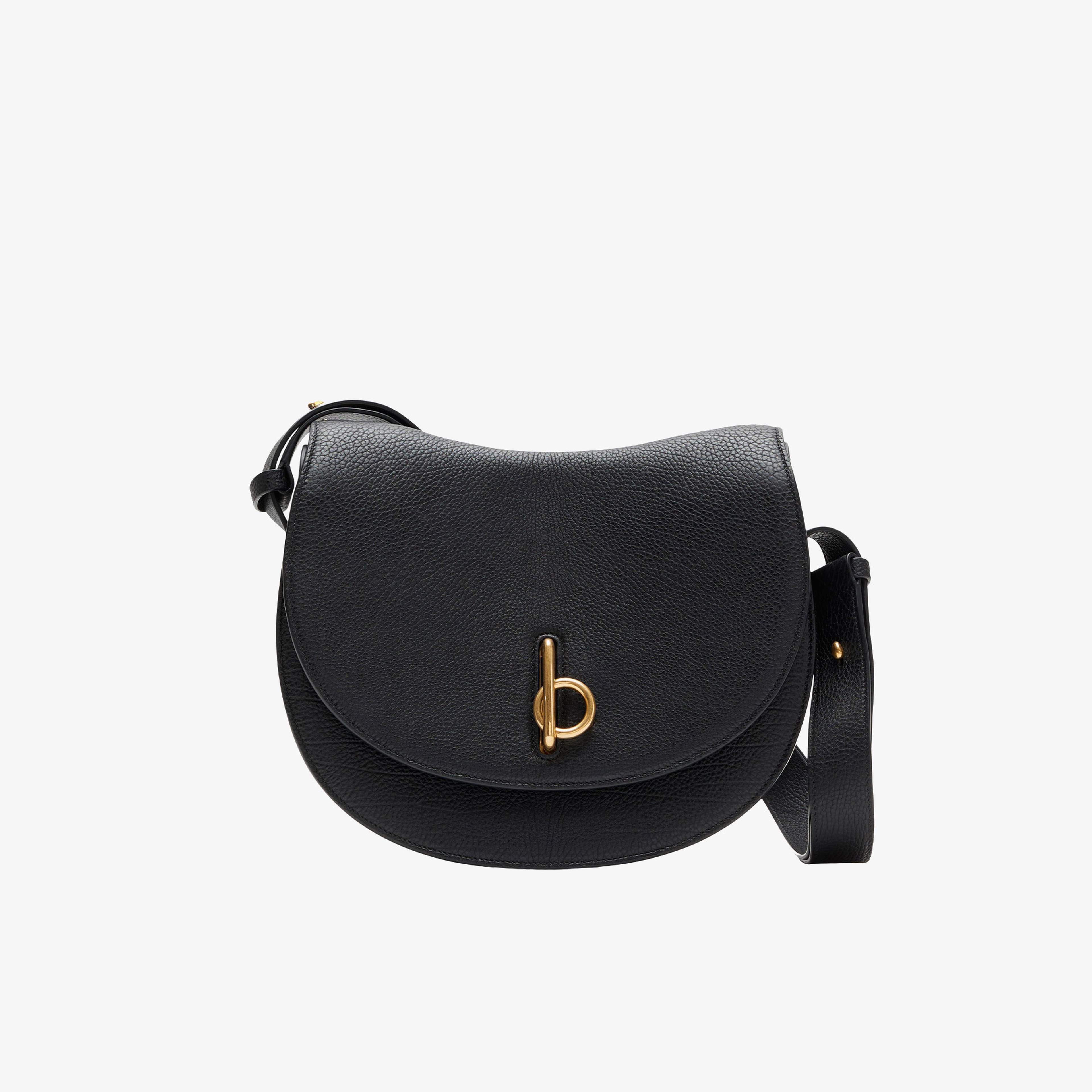 Burberry Medium Rocking Horse Kadın Siyah Omuz Çantası