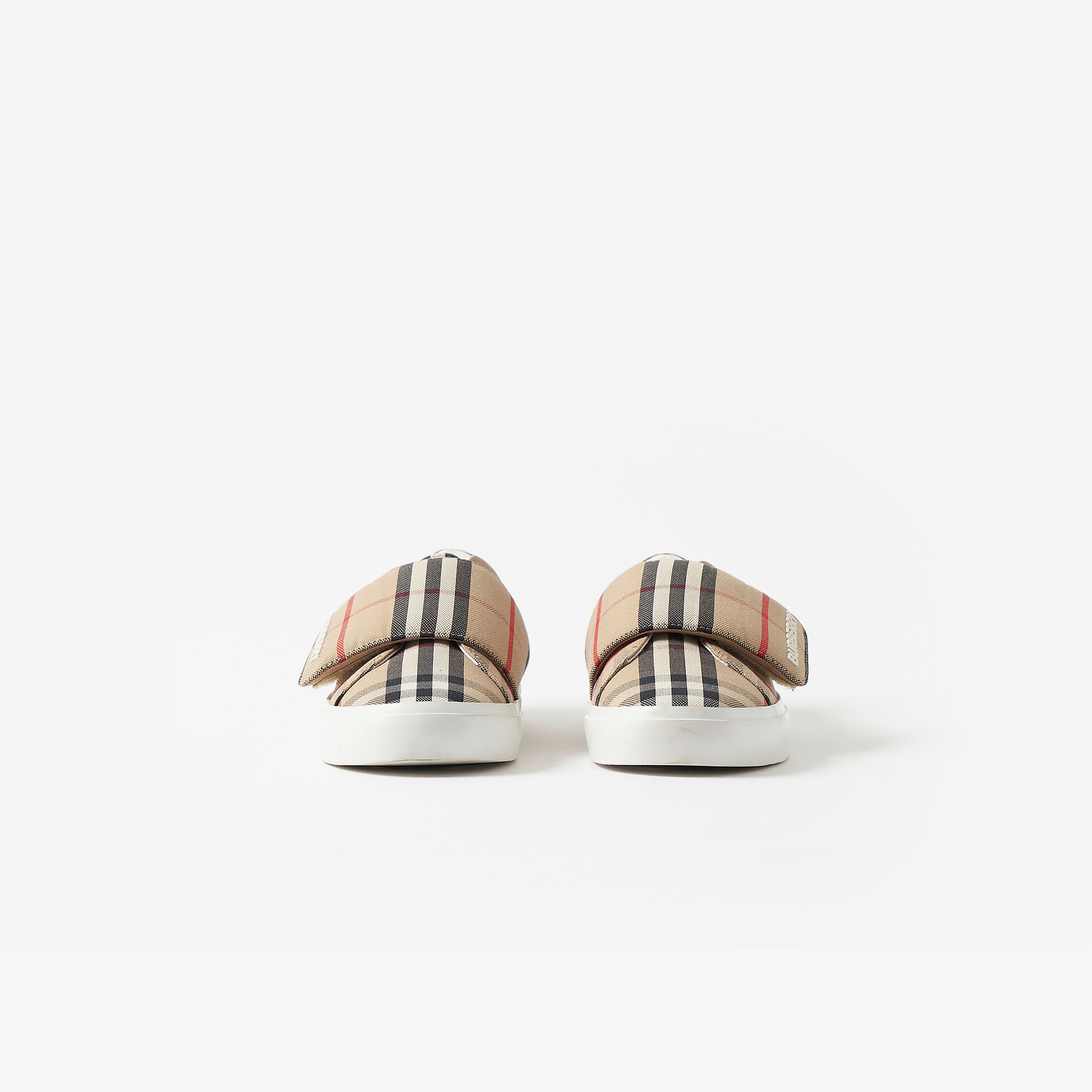 Burberry James Çocuk Bej Sneakers