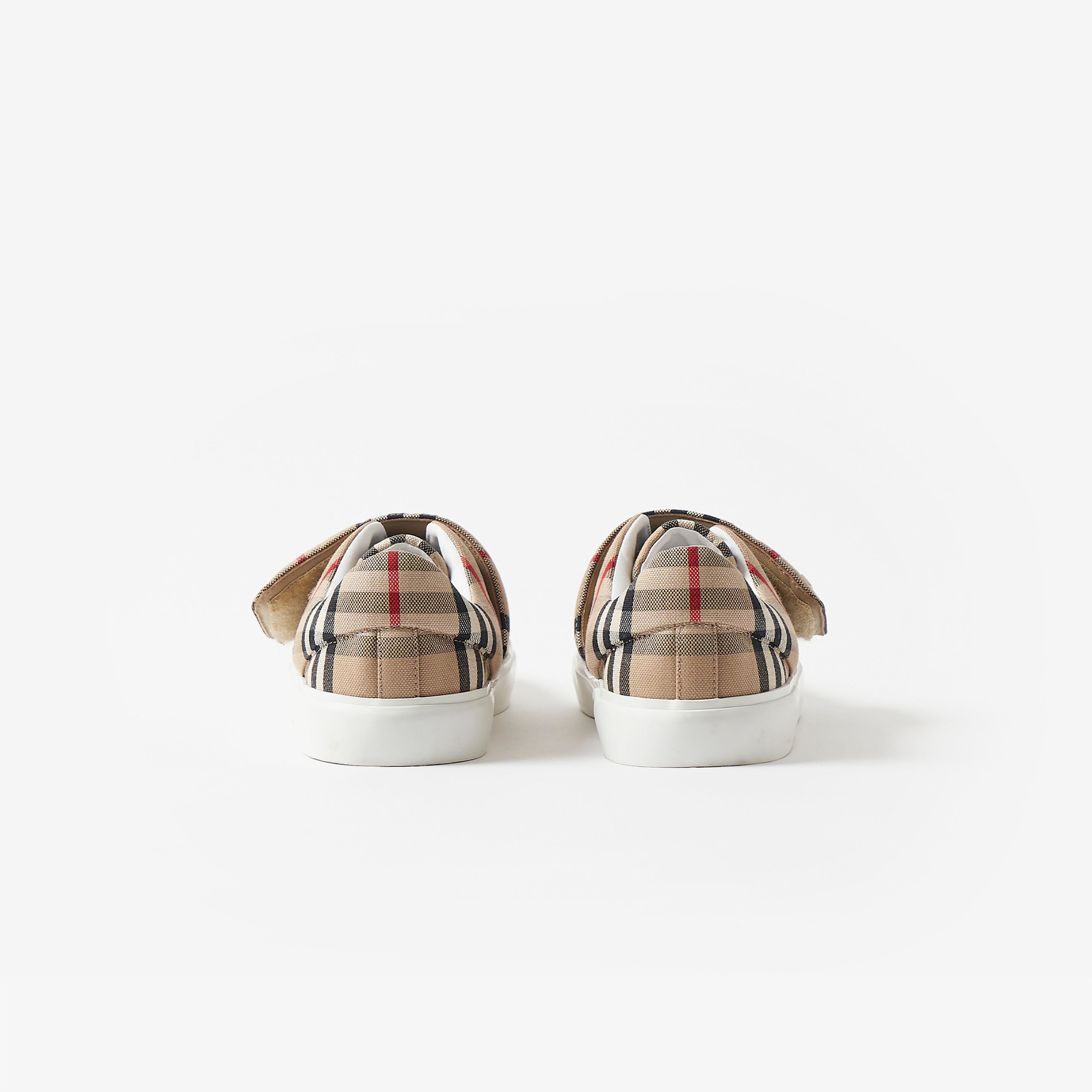 Burberry James Çocuk Bej Sneakers