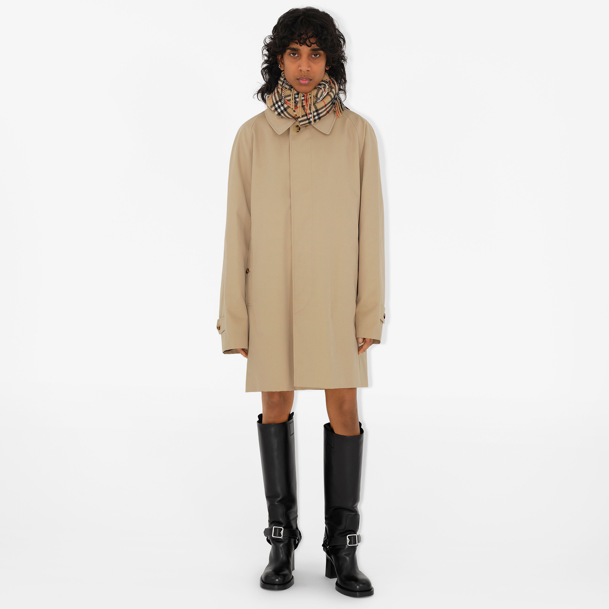 Burberry Check Kaşmir Happy Kadın Bej AtkıStandart8079995| Occasion