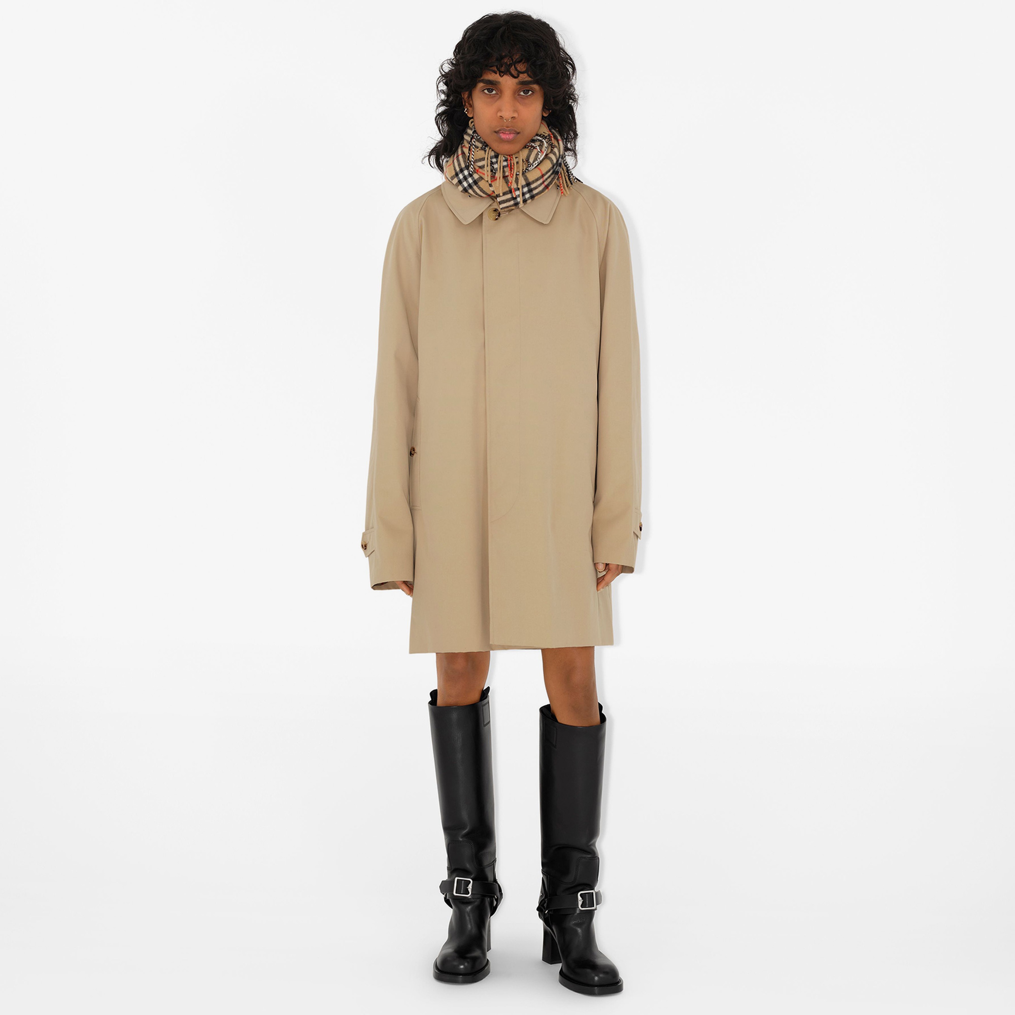 Burberry Check Kaşmir Happy Kadın Bej Atkı