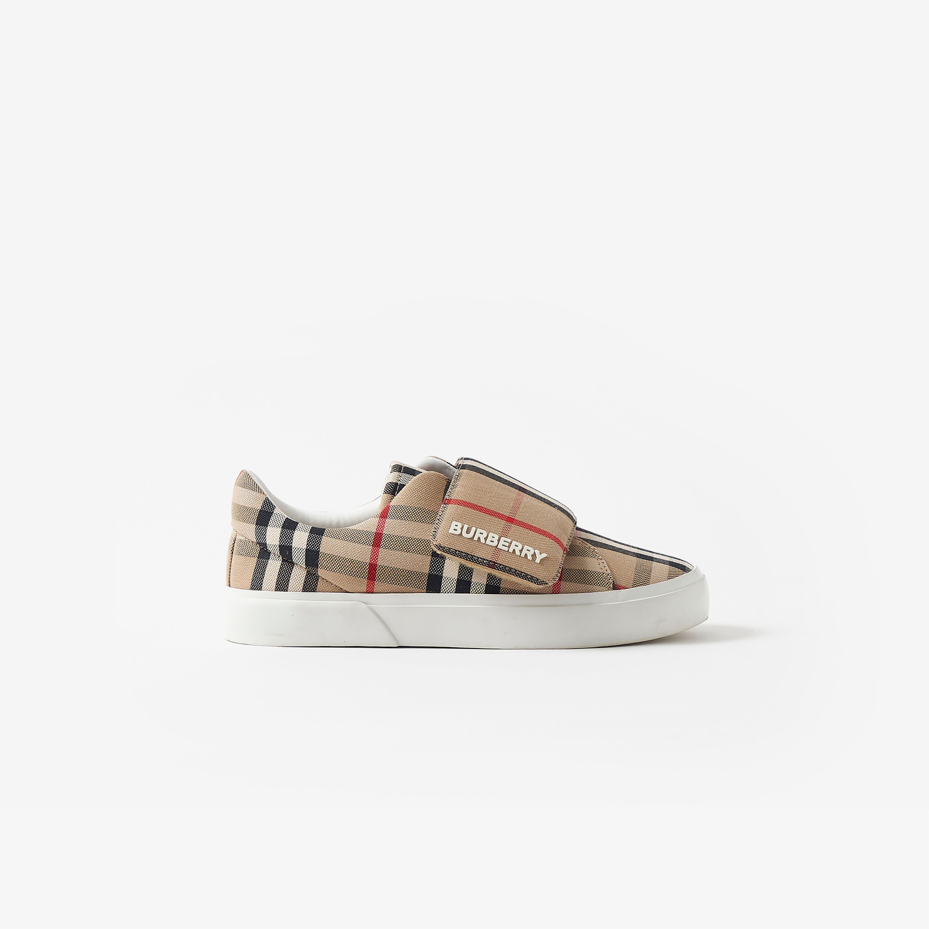 Burberry James Çocuk Bej Sneakers