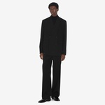 Burberry Simon Patent Leather Derby Erkek Siyah Sneakers