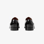 Burberry Simon Patent Leather Derby Erkek Siyah Sneakers