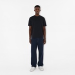 Burberry Parker Cotton Erkek Lacivert T-Shirt