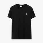 Burberry Parker Cotton Erkek Siyah T-Shirt