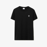 Burberry Parker Cotton Erkek Siyah T-Shirt