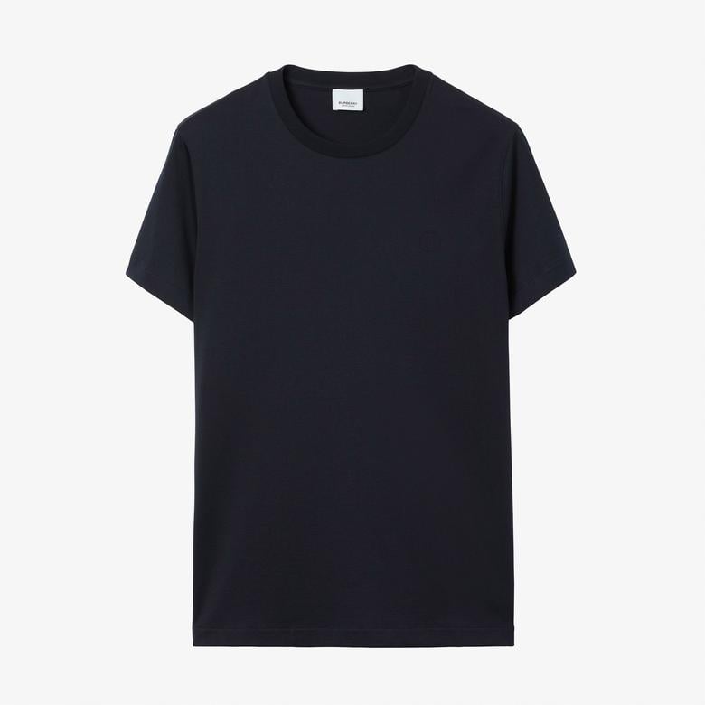 Burberry Parker Cotton Erkek Lacivert T-Shirt