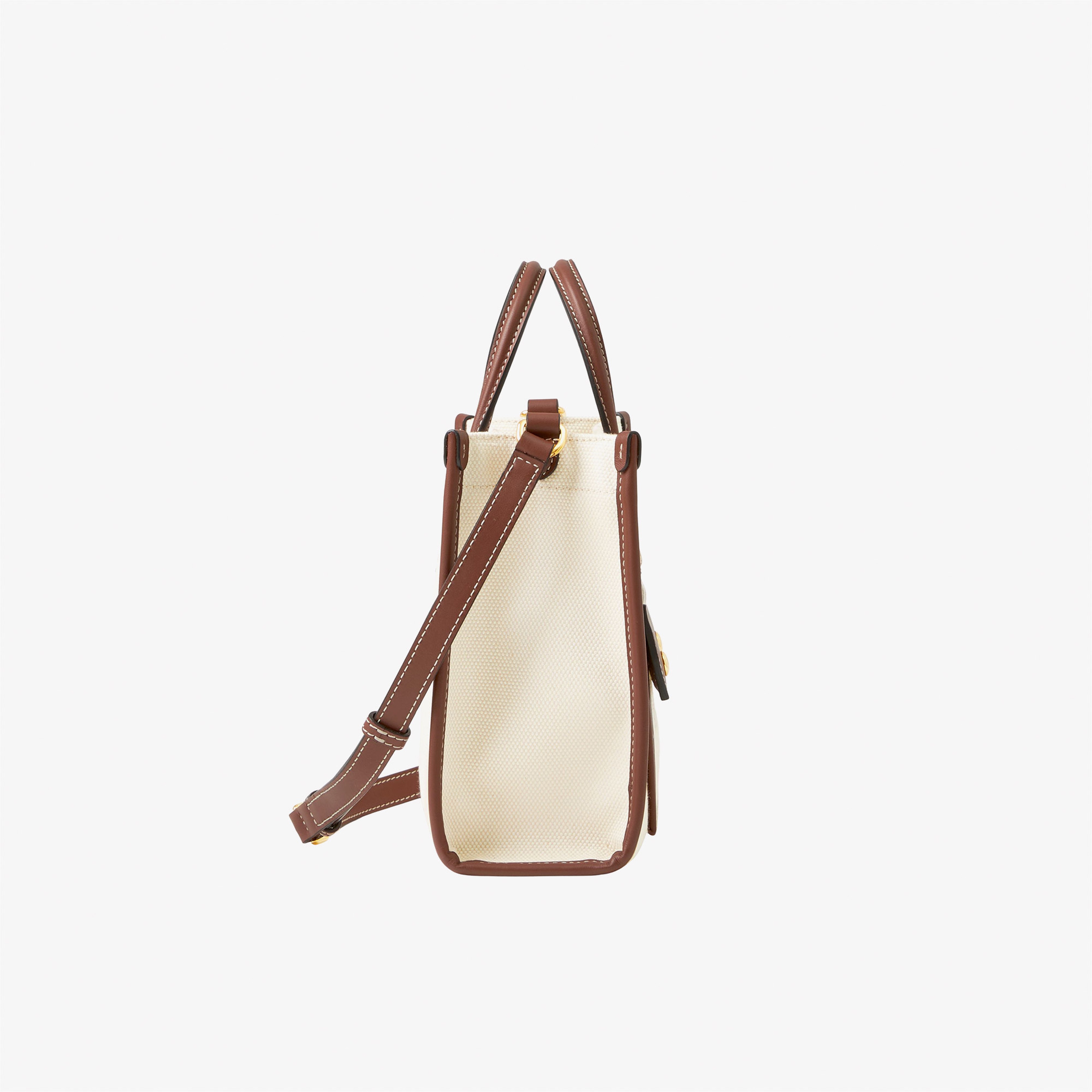 Burberry Mini Freya Kadın Krem Rengi El Çantası