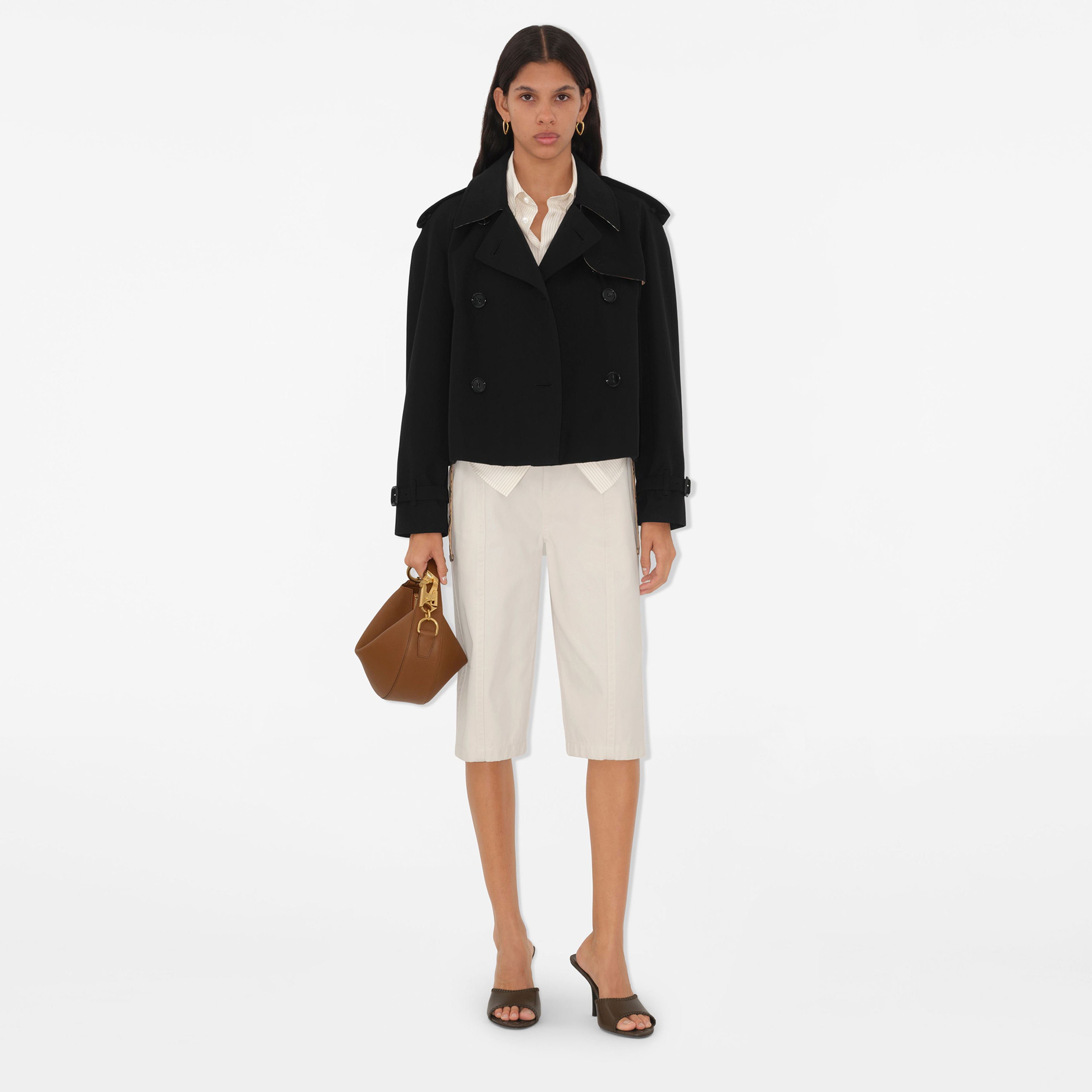 Burberry Knight Arc Kadın Kahverengi El Çantası