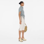 Burberry Sip Cotton Kadın Mavi Gömlek