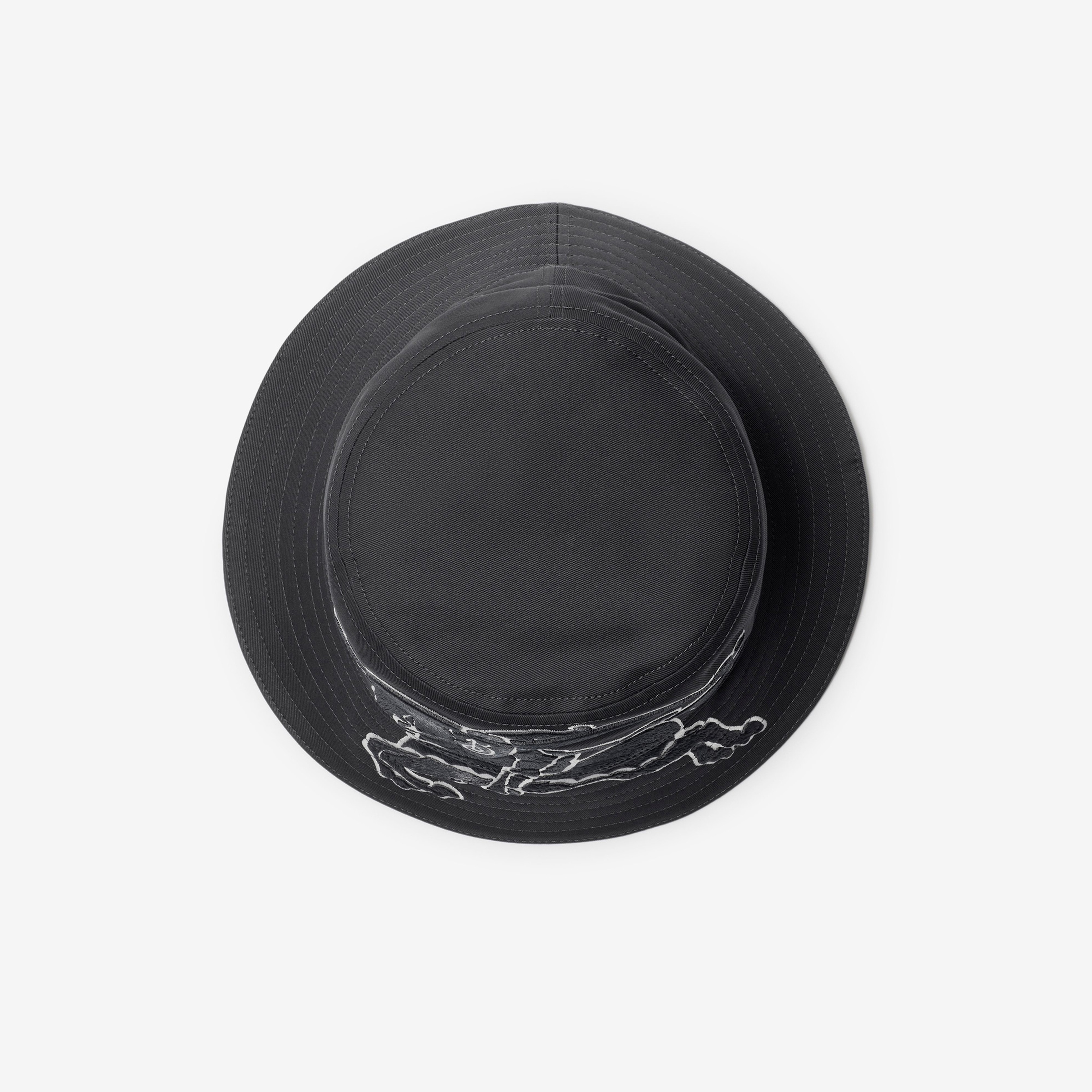 Burberry Jumpy Cotton Bucket Erkek Gri Şapka