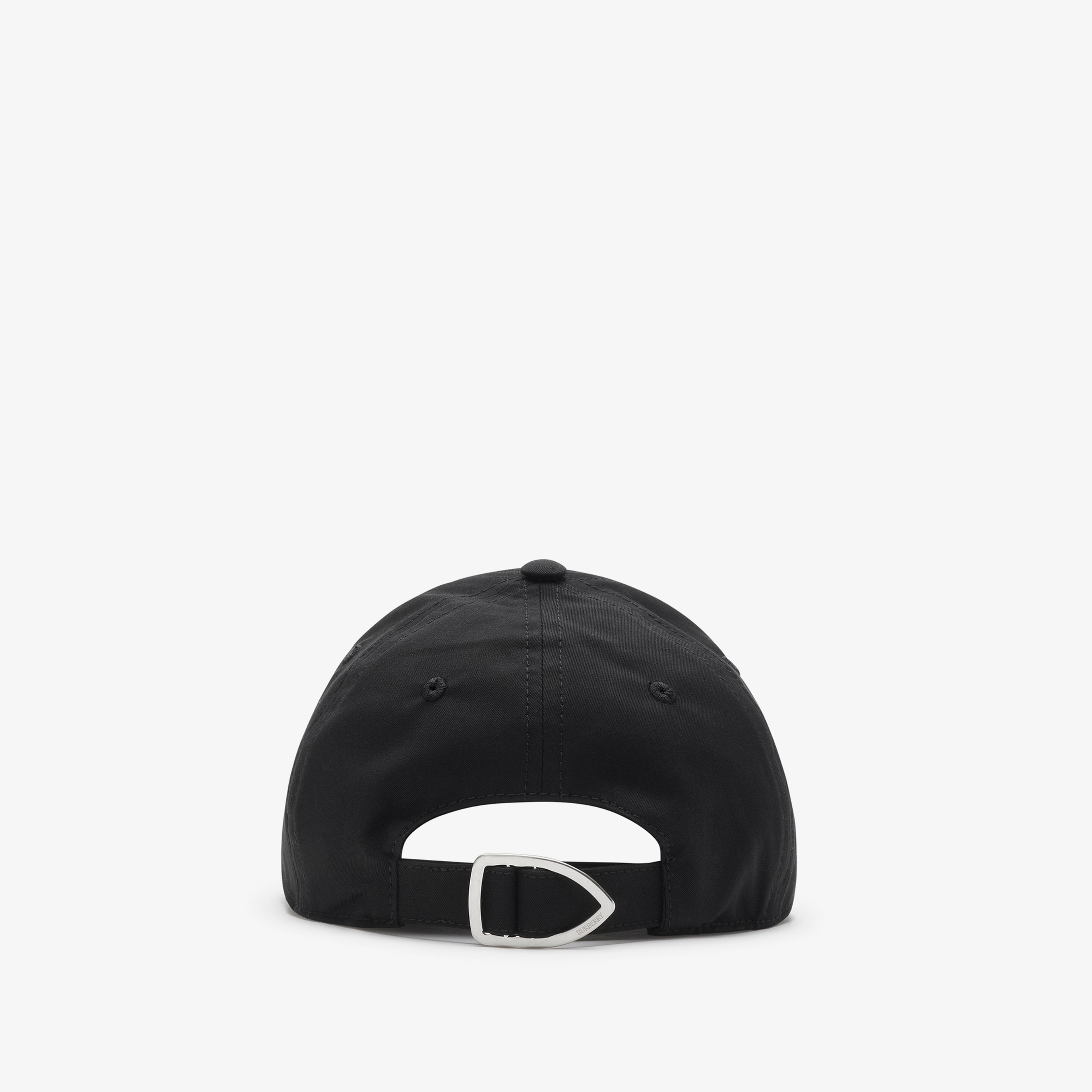 Burberry Bby Logo Gabardine Baseball Erkek Siyah Şapka