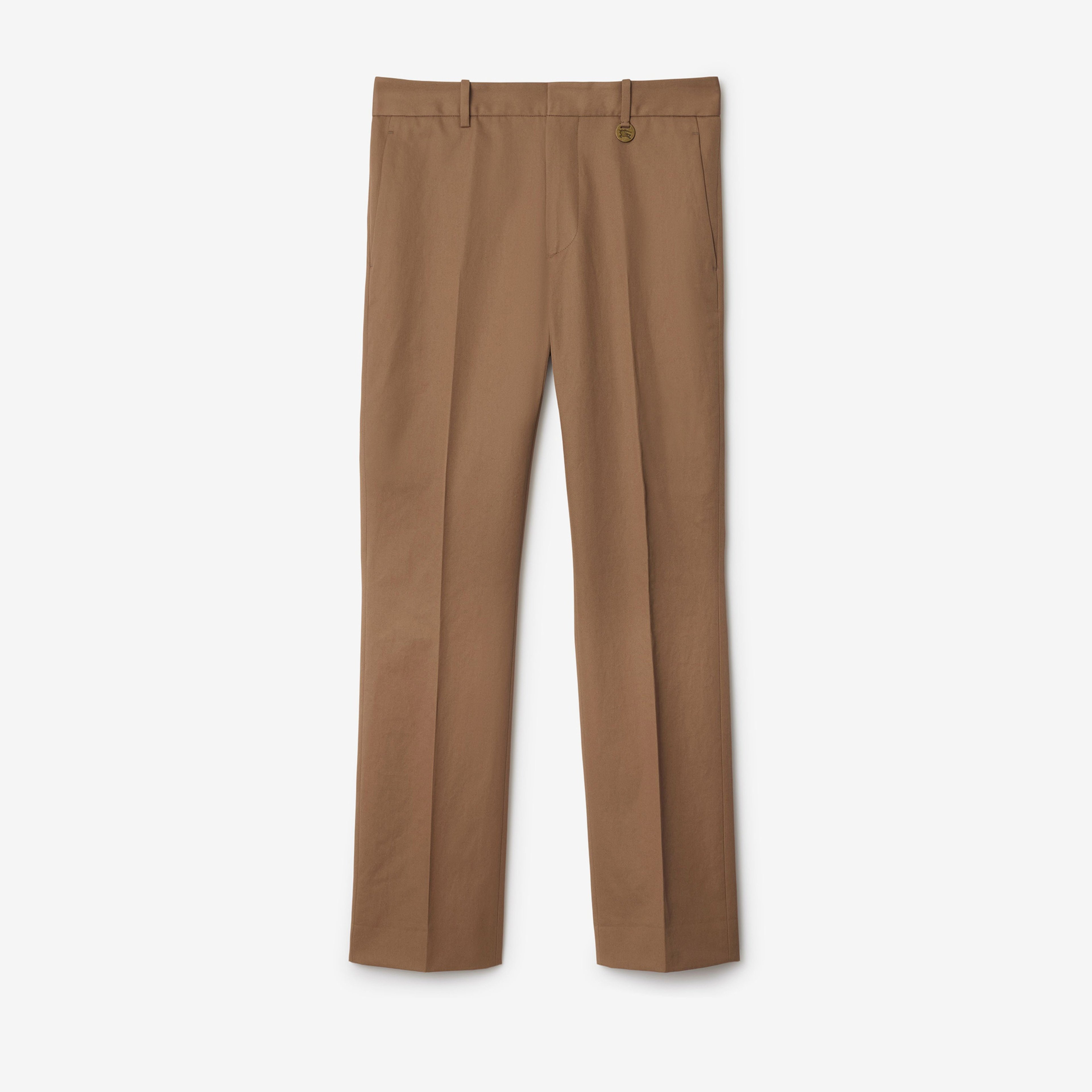 Burberry Gabardine Tailored Kadın Kahverengi Pantolon