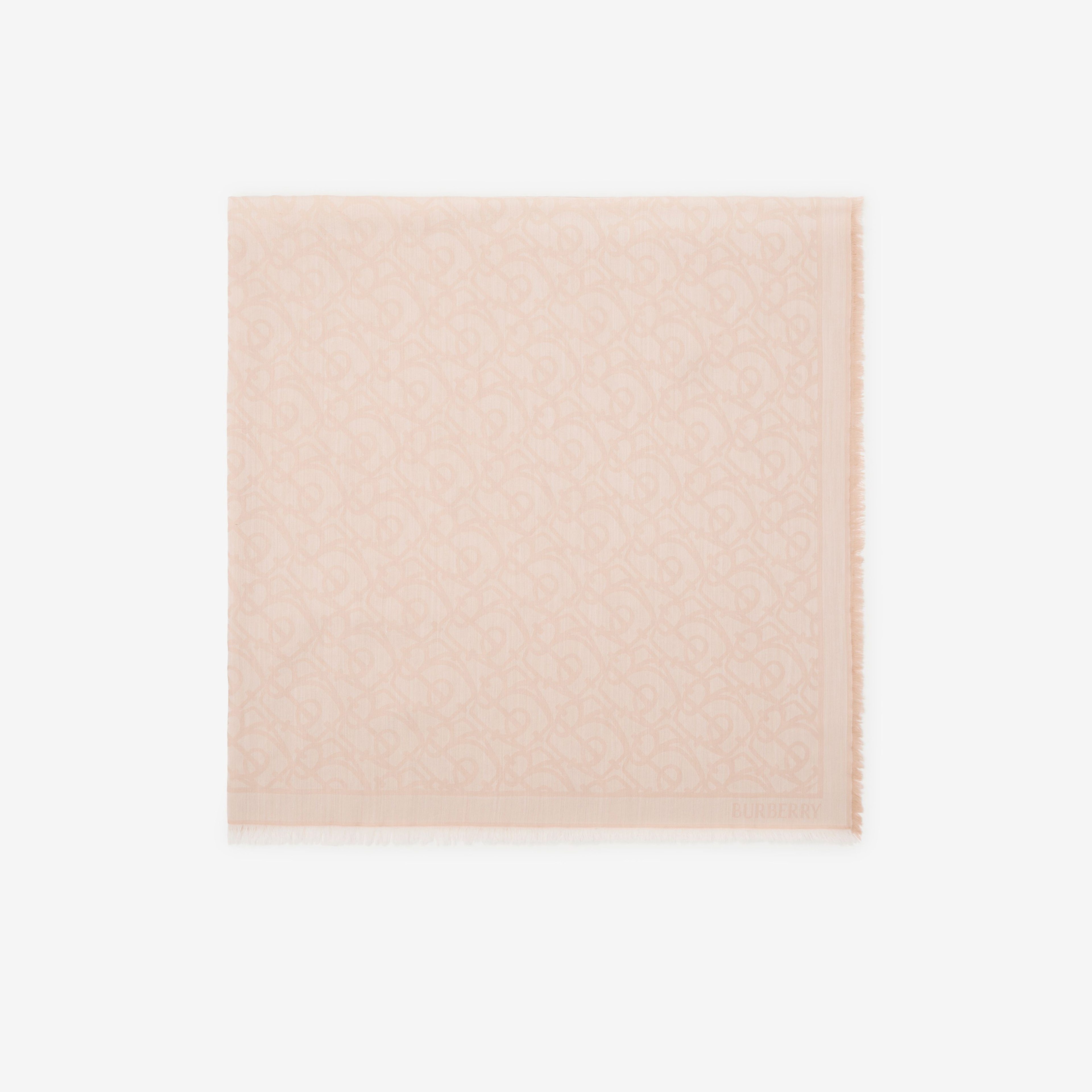 Burberry Charm Wool Kadın Pembe Şal