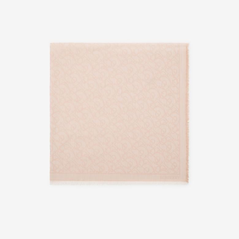 Burberry Charm Wool Kadın Pembe Şal
