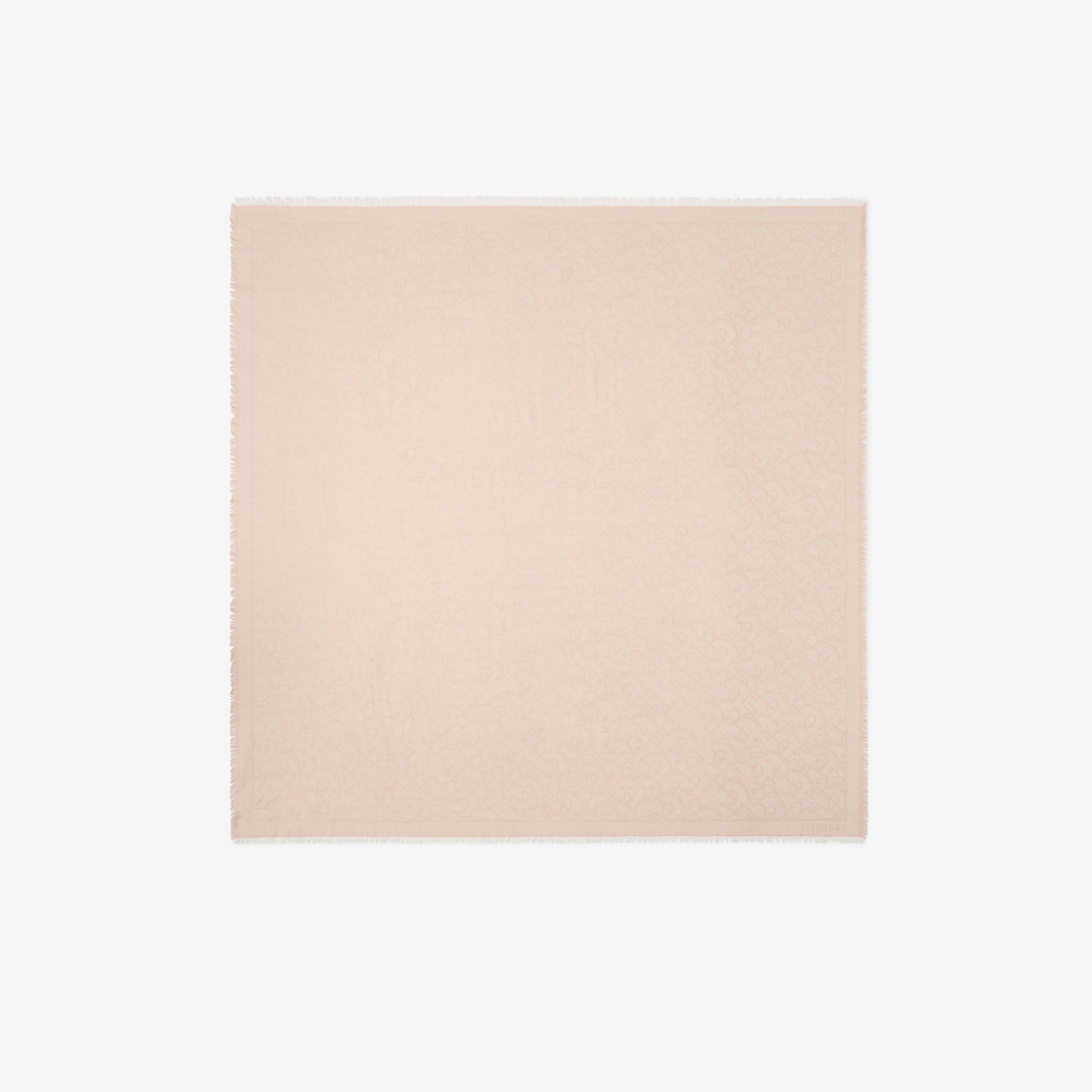 Burberry Charm Wool Kadın Pembe Şal