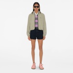 Burberry Tri Badge Nylon Kadın Krem Mont