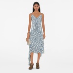 Burberry Ros Woven Kadın Beyaz Gömlek