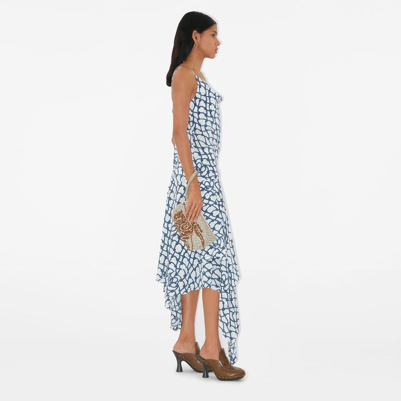 Burberry Ros Woven Kadın Beyaz Gömlek