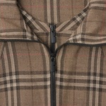 Burberry Giu Silk Blend Half-Zip Erkek Haki Mont